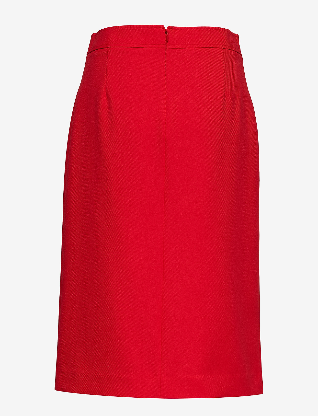Calvin Klein - UNIFORM TWILL A-LINE PKT SKIRT - cherry red - 1