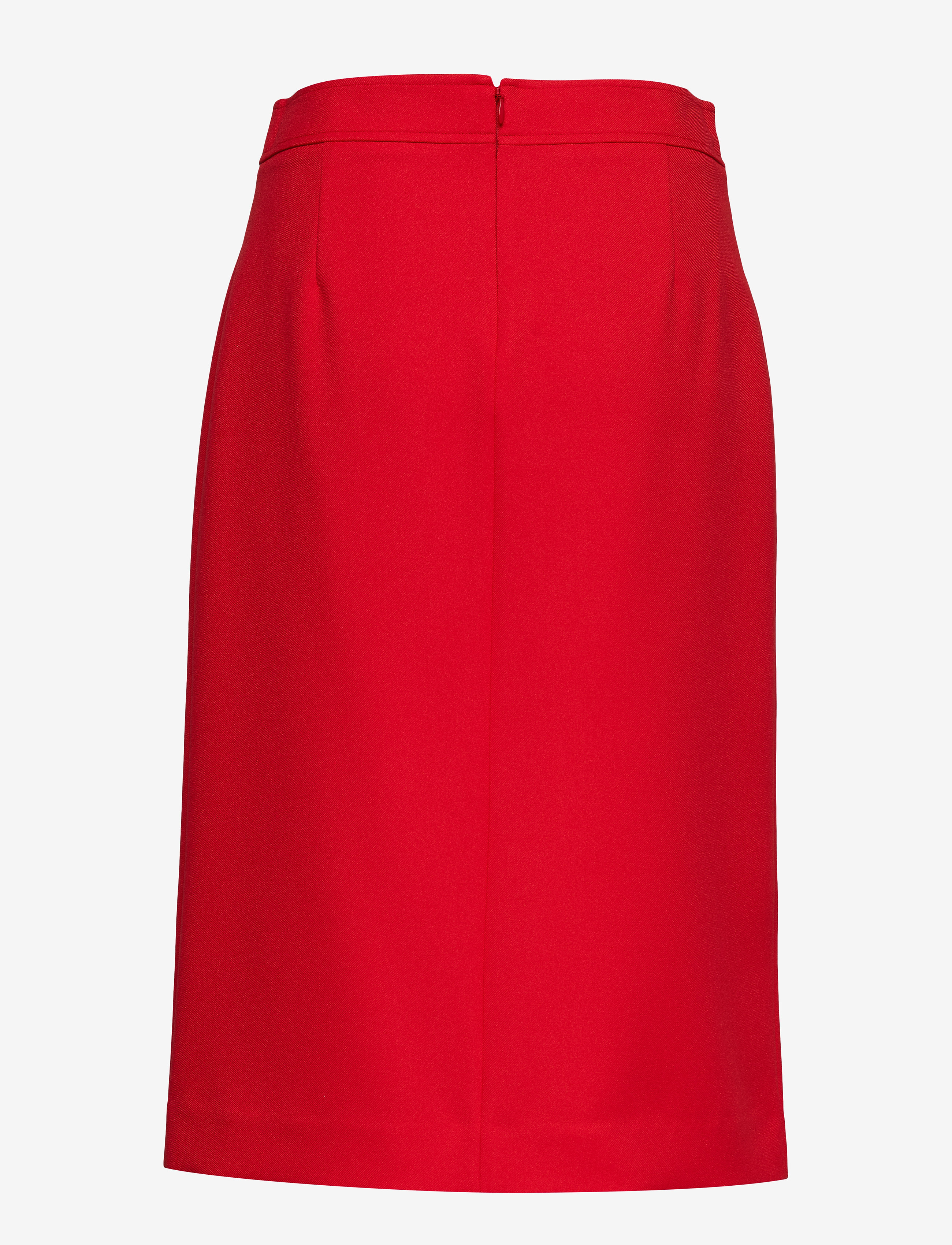 Calvin Klein - UNIFORM TWILL A-LINE PKT SKIRT - cherry red - 1
