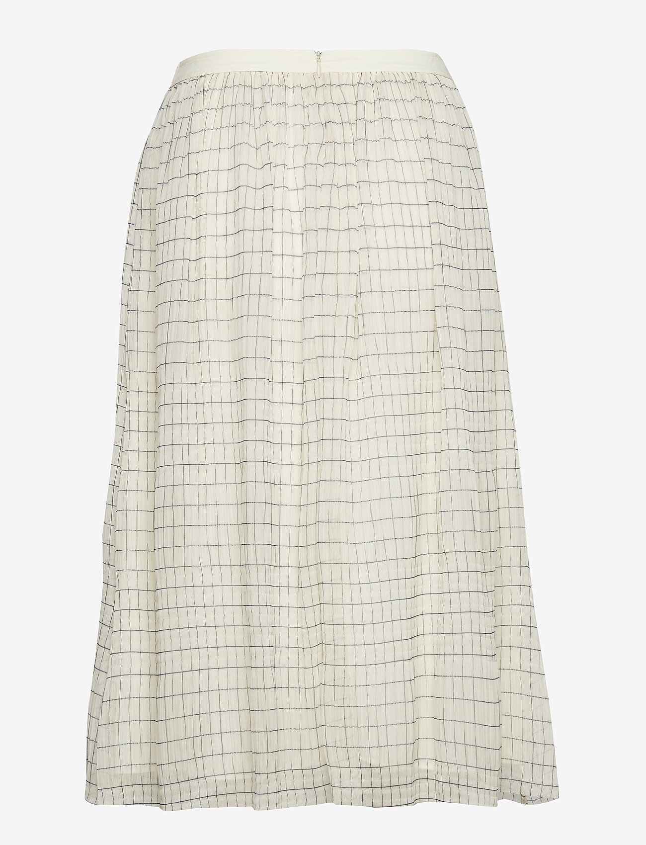 Calvin Klein - OHIO CHK FLARED SKIR - ohio check - pummice / black - 1