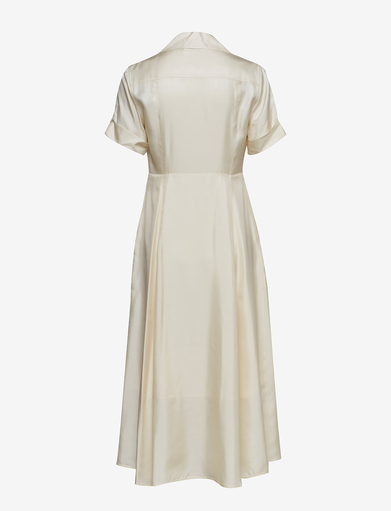 Calvin Klein - SILK TWILL LONG SHIRT DRESS SS - calico - 1