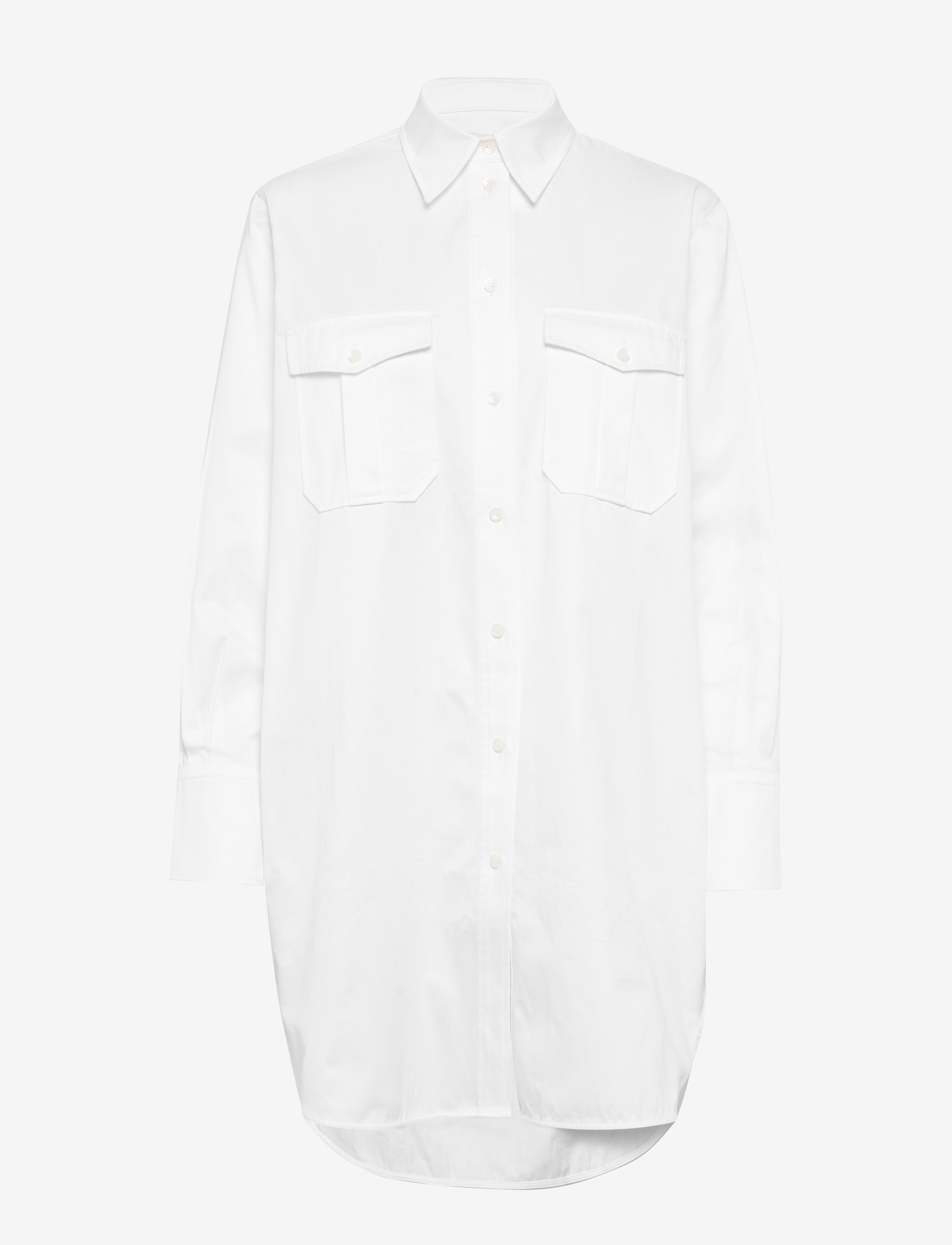 Calvin Klein - POLICE PKT TUNIC DRE - bright white - 0