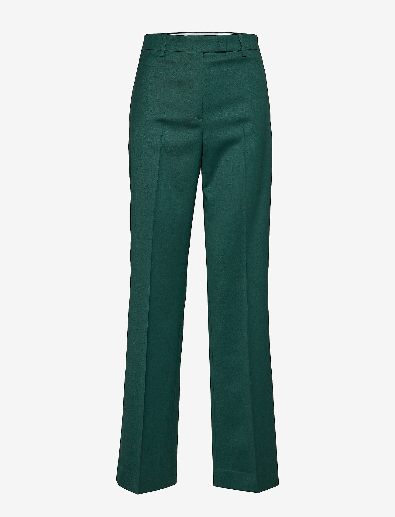 WOOL TWILL WIDE LEG - CK PINE