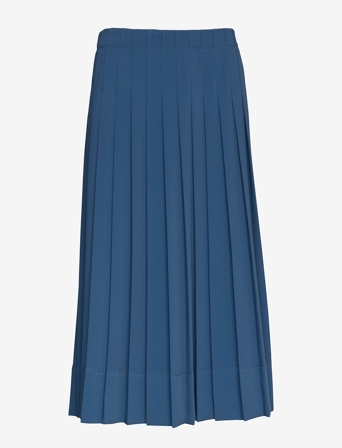 Calvin Klein - KNIFE PLEATED WRAP S - dark denim - 0