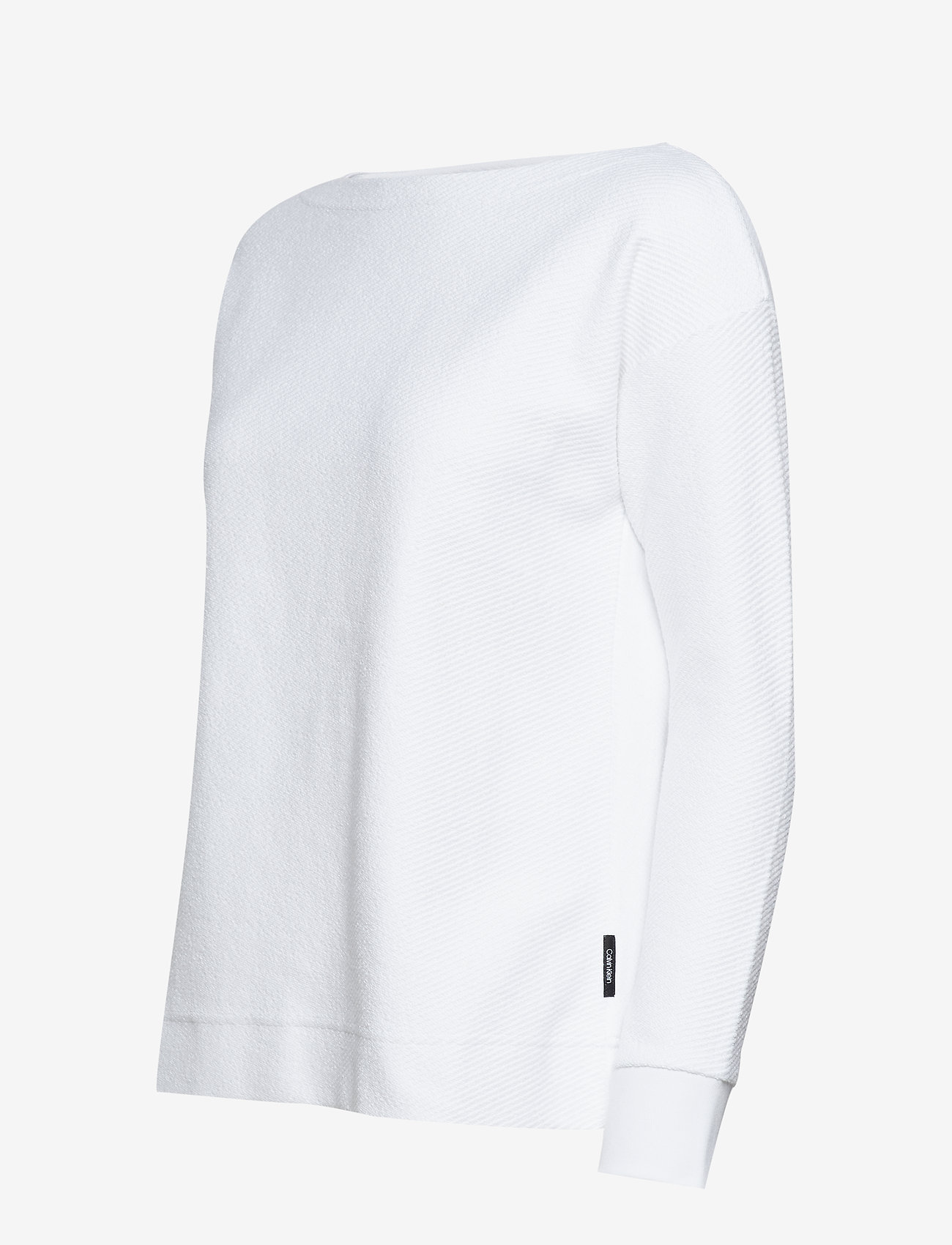 Calvin Klein - BOAT-NK REVERSED SWE - calvin white - 2