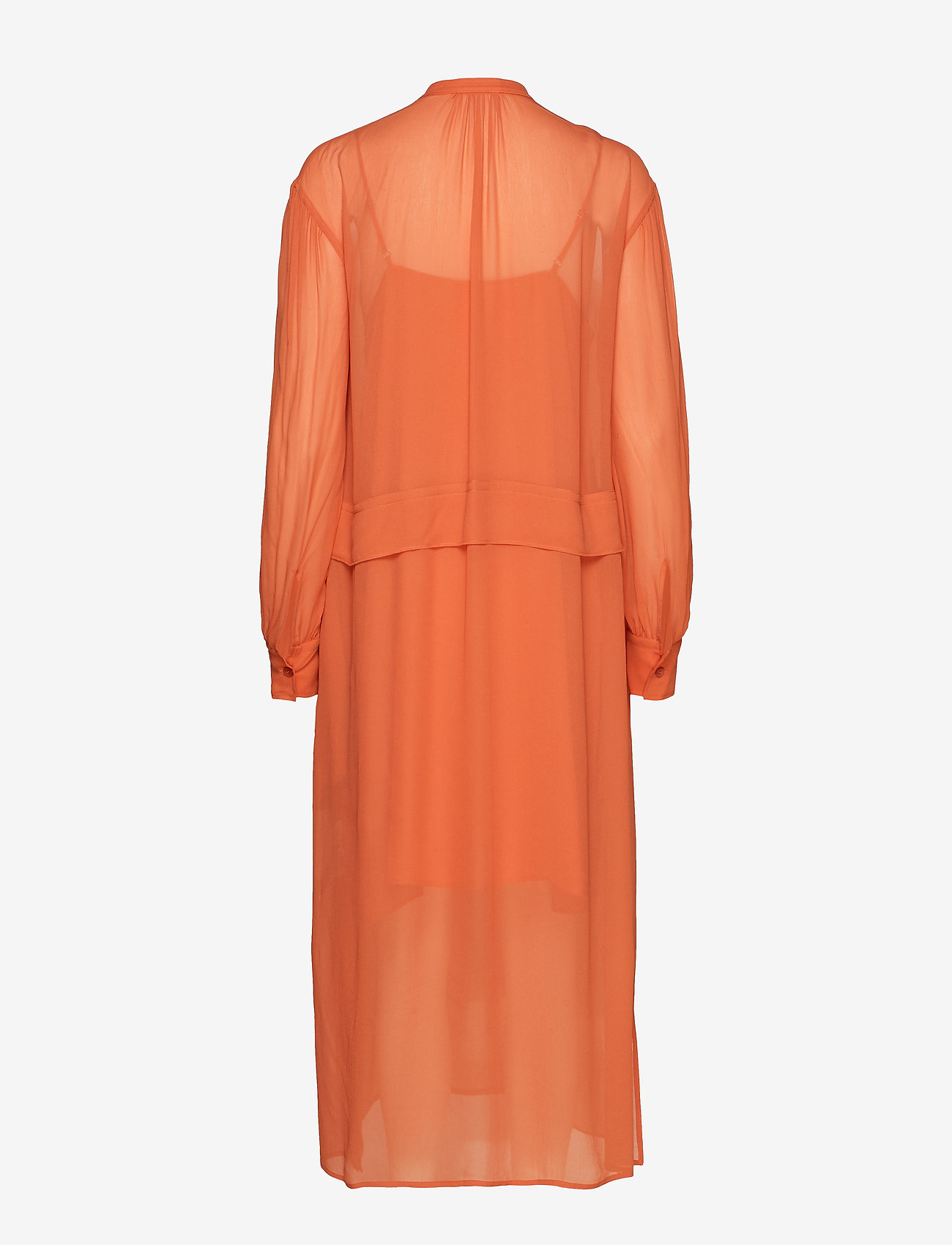 Calvin Klein - GEORGETTE PIONEER DR - midi kjoler - autumn glaze - 1