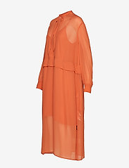 Calvin Klein - GEORGETTE PIONEER DR - midi kjoler - autumn glaze - 3