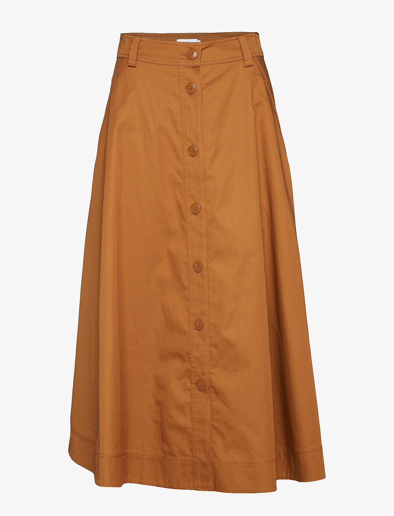 Calvin Klein - COTTON BTTN THROUGH, - ck ginger nut - 0