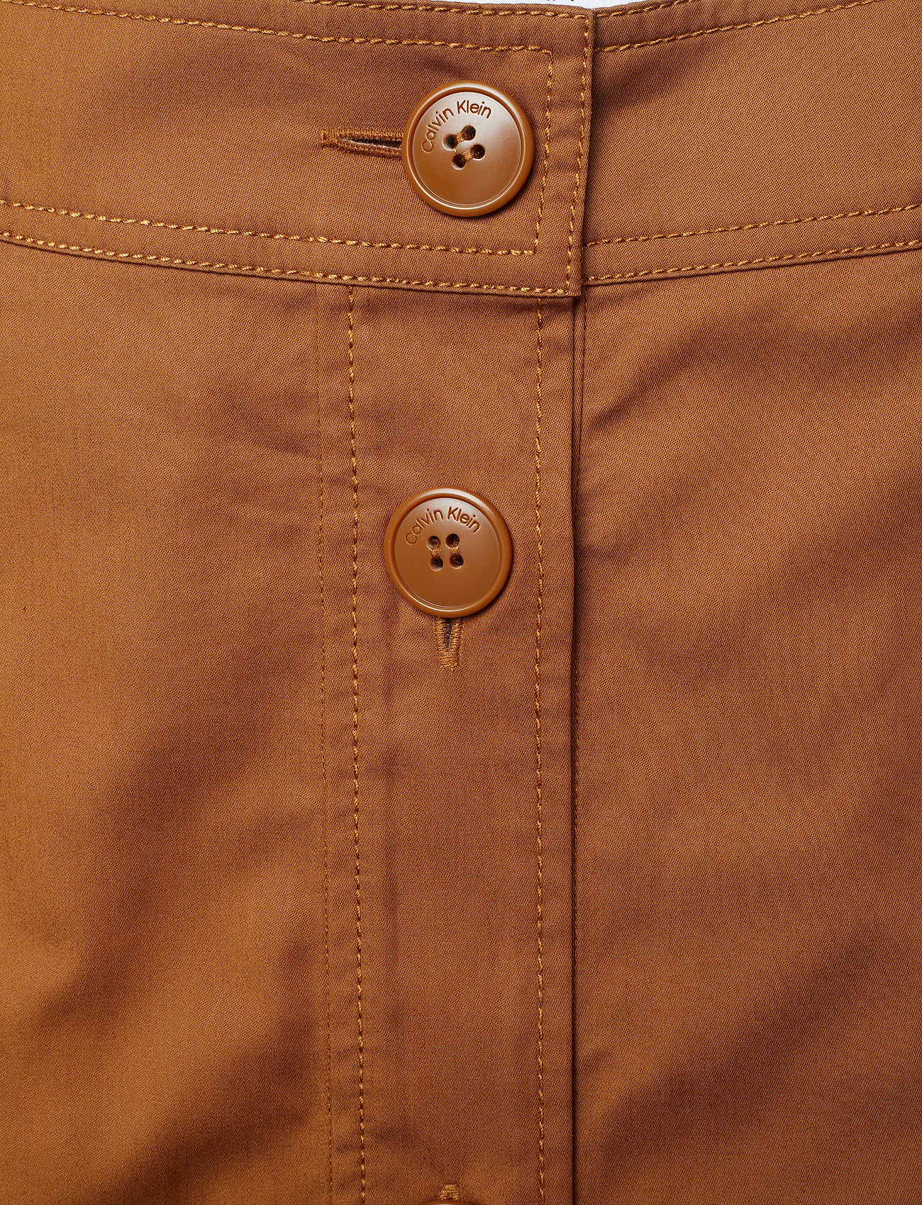 Calvin Klein - COTTON BTTN THROUGH, - ck ginger nut - 4