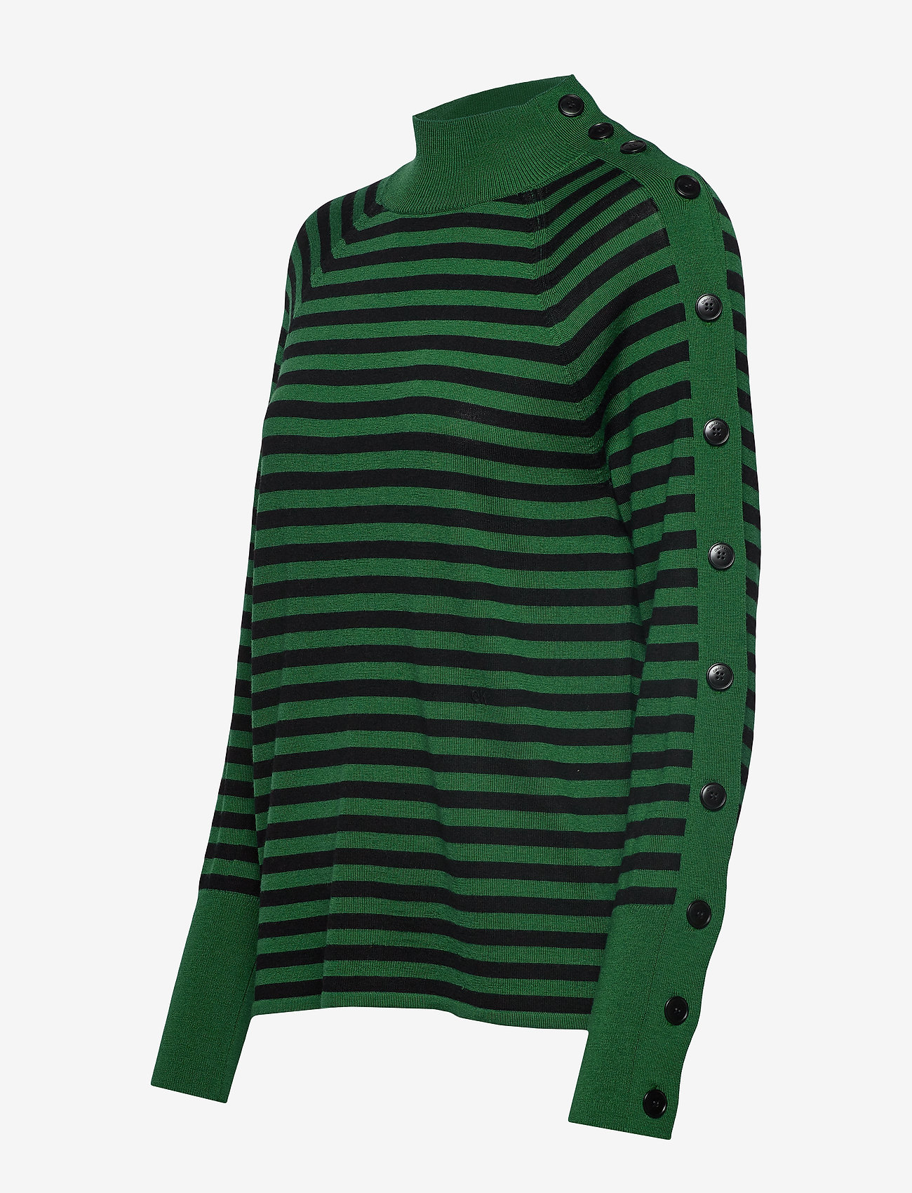 Calvin Klein - EXTRAFINE WOOL STP S - ck bright pine / calvin black - 2