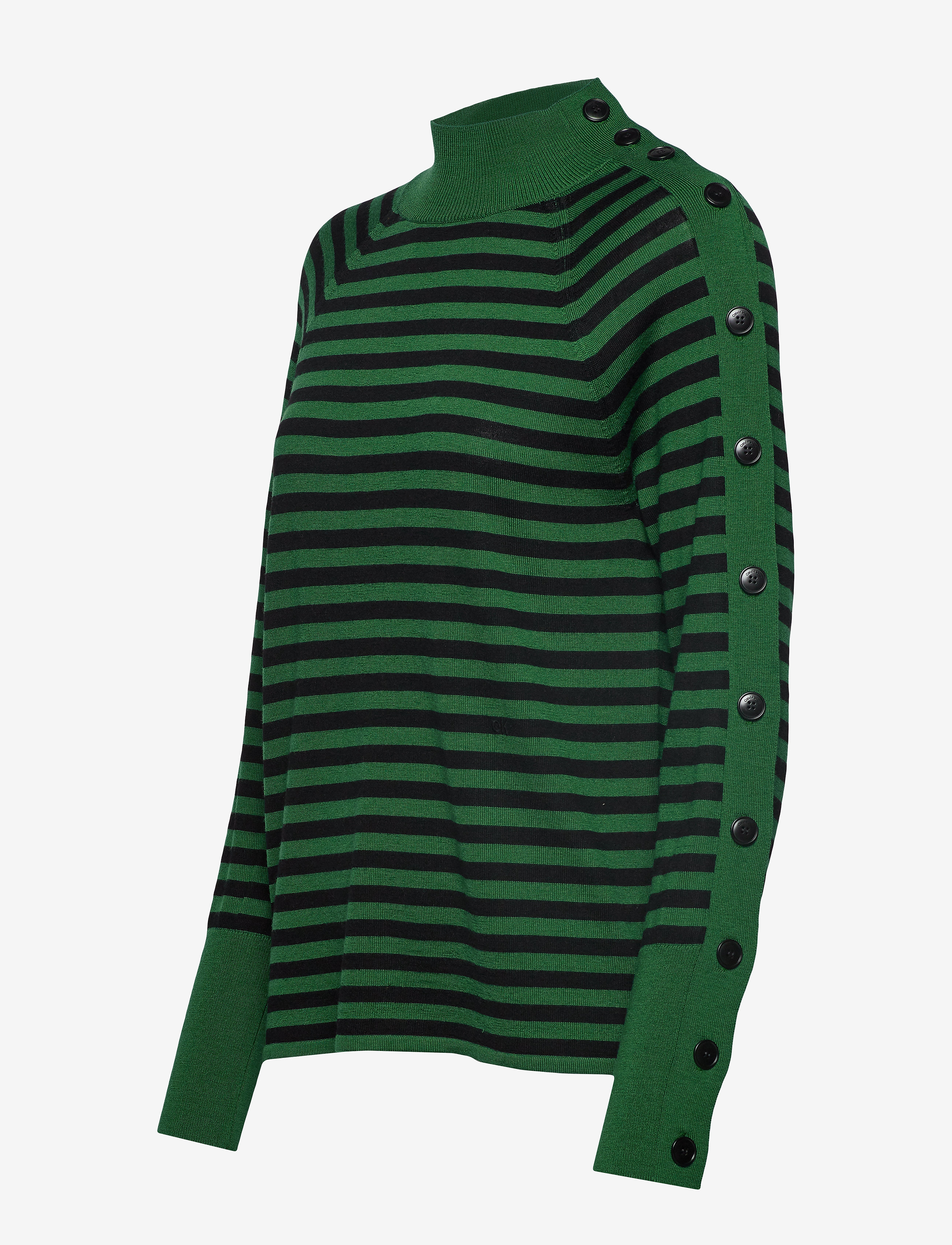 Calvin Klein - EXTRAFINE WOOL STP S - ck bright pine / calvin black - 2