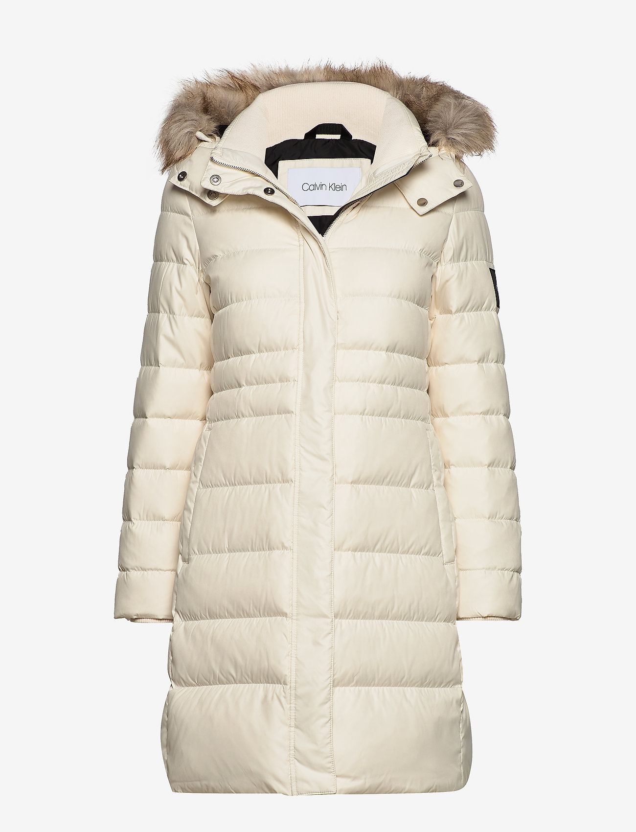 ESSENTIAL DOWN COAT - EGRET