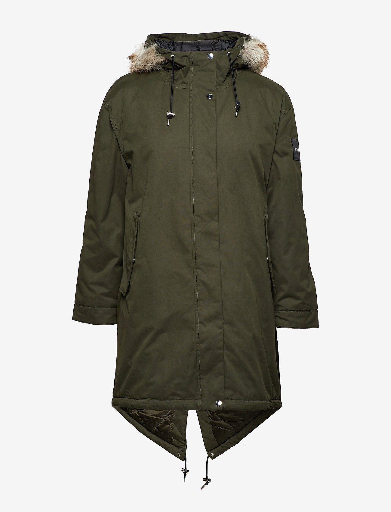 Calvin Klein - PEACHED DOWN PARKA - dark olive - 1