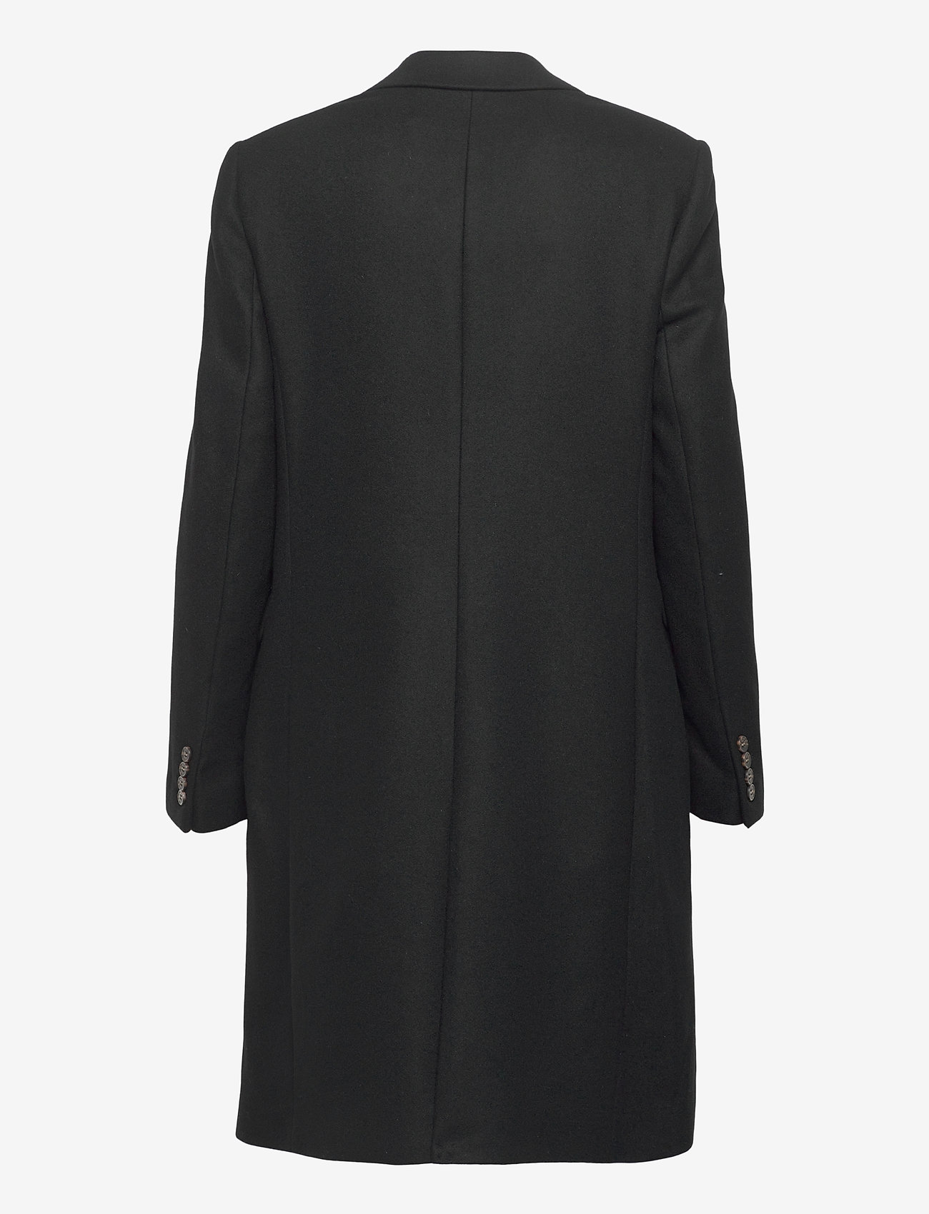Calvin Klein - ESSENTIAL WOOL CROMBIE - ck black - 1