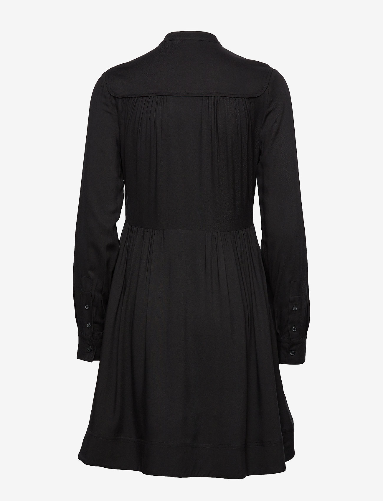Calvin Klein - FRONT YOKE DETAIL DRESS - calvin black - 1