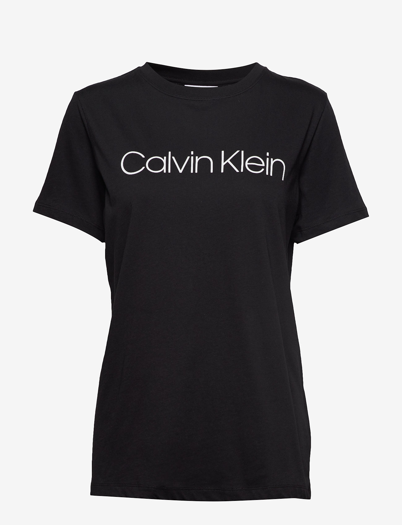 CORE LOGO CREW NK TEE - CALVIN BLACK