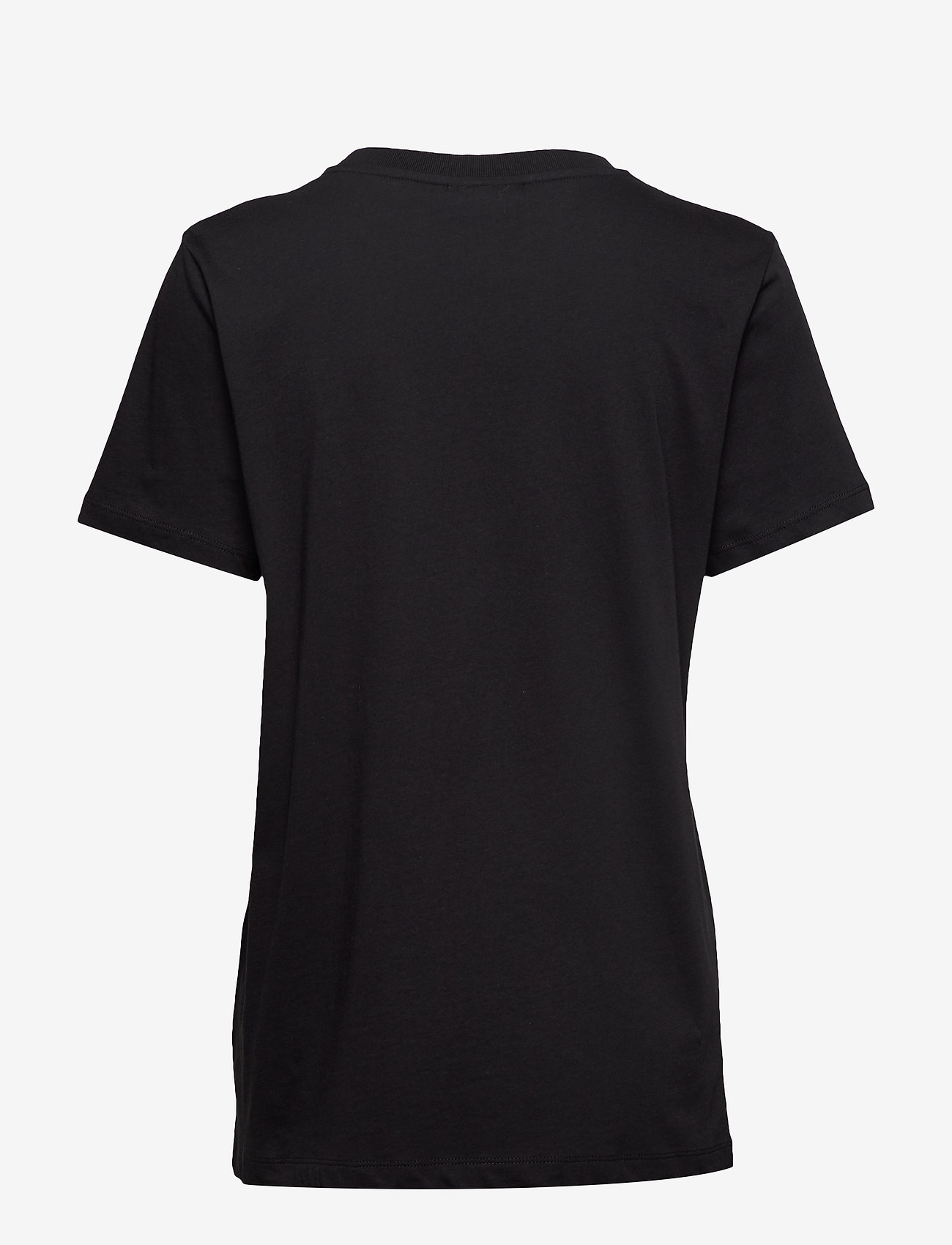 Calvin Klein - CORE LOGO CREW NK TEE - calvin black - 1