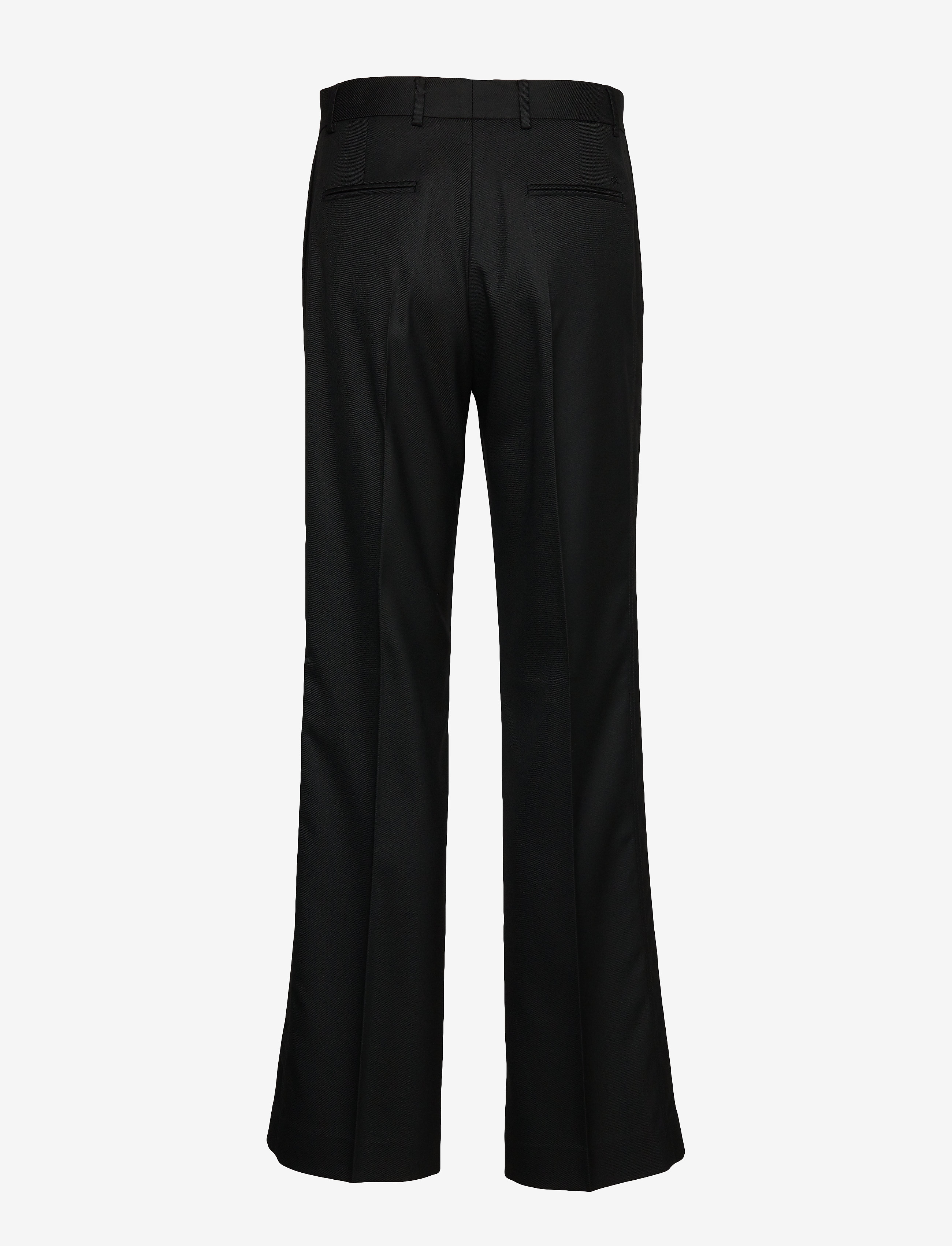 Calvin Klein - FINE TWILL WIDE LEG PANT - calvin black - 1