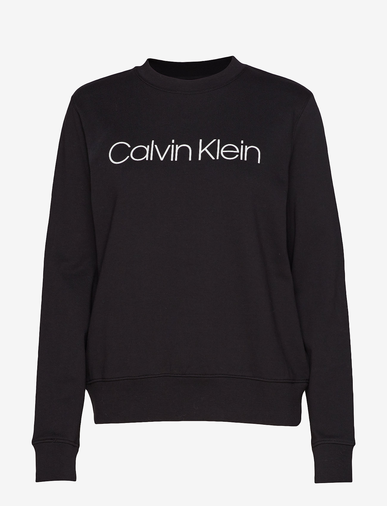 Calvin Klein - CORE LOGO PRT SWEATSHIRT - calvin black - 0