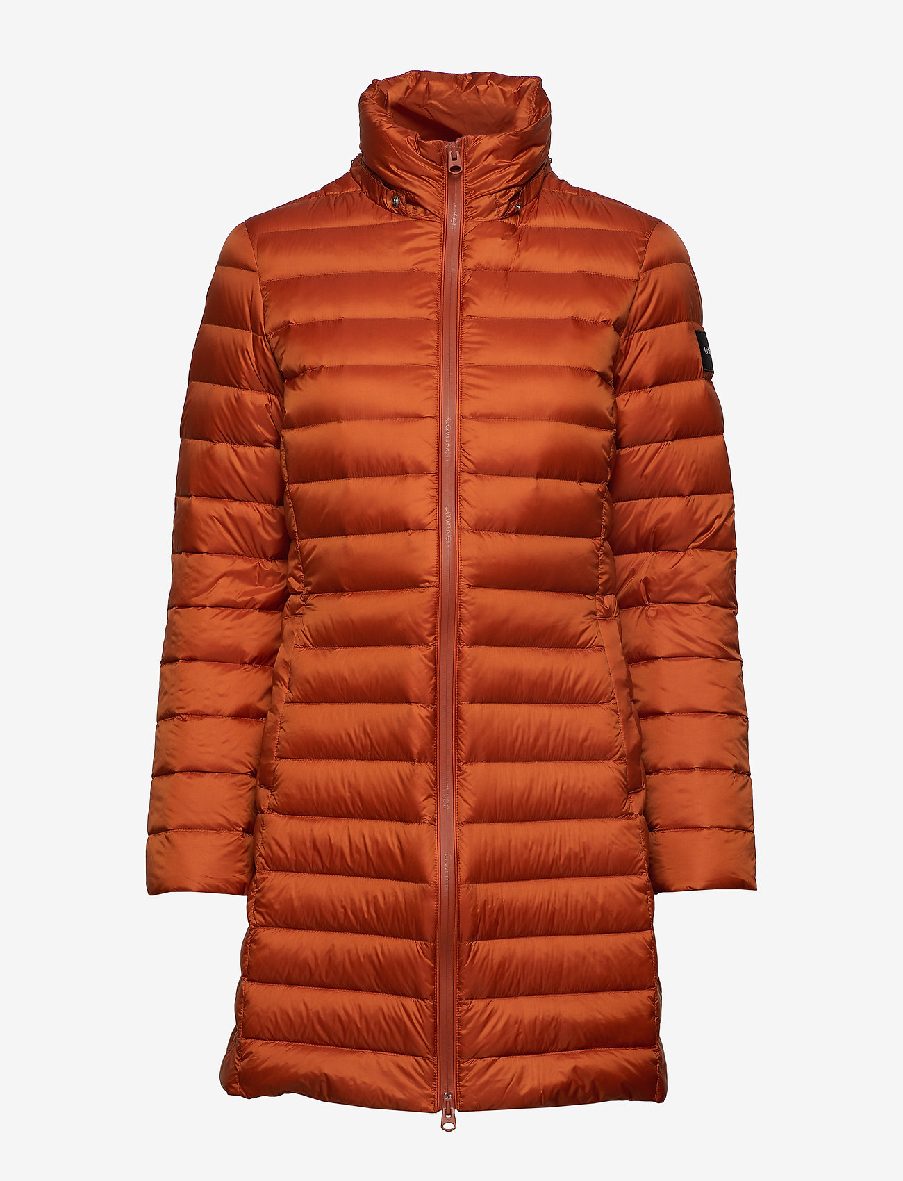 Calvin Klein - COATED ZIP LIGHT DOW - ginger bread 18-1244 - 2