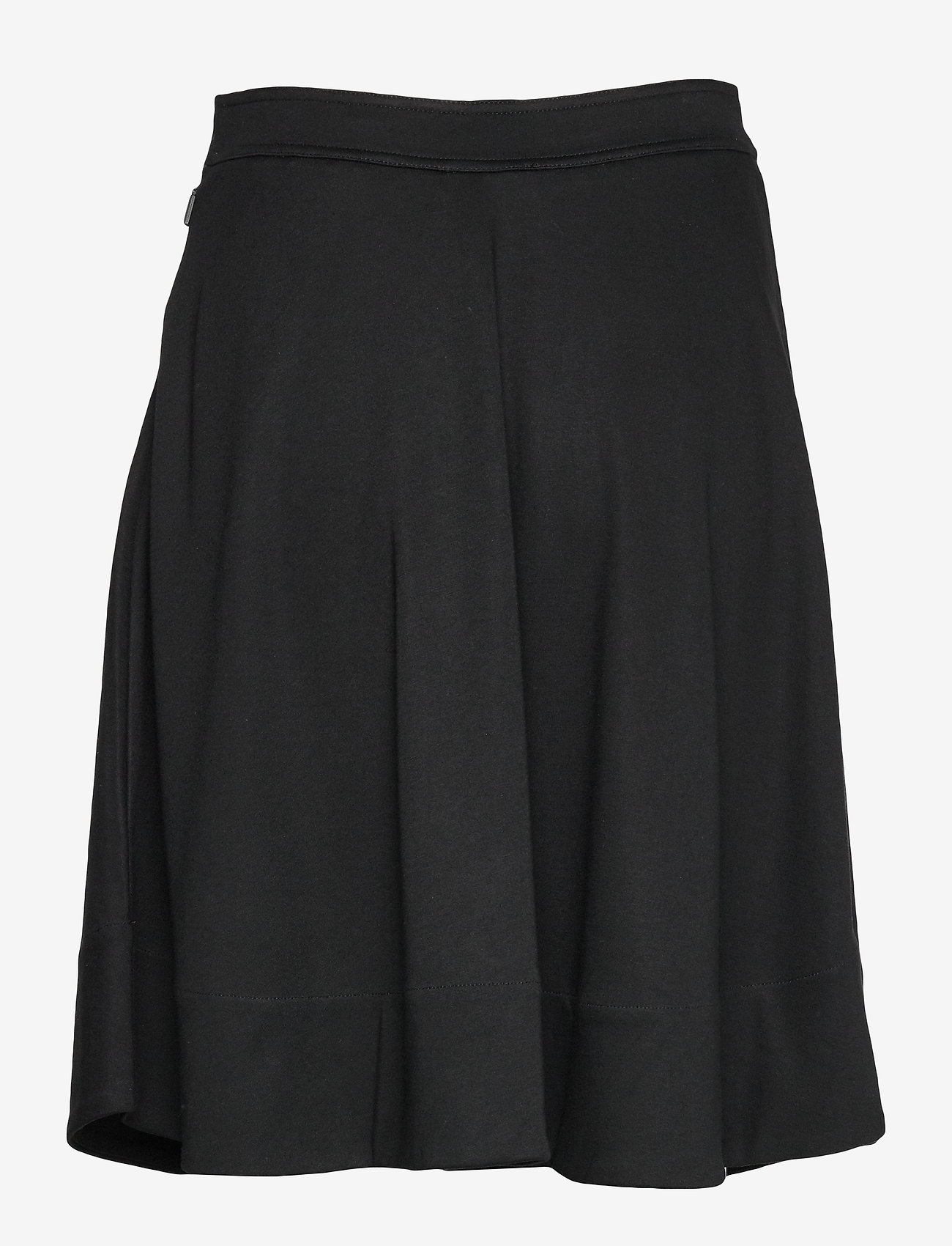 Calvin Klein - JERSEY HALF CIRCLE SKIRT - calvin black - 1