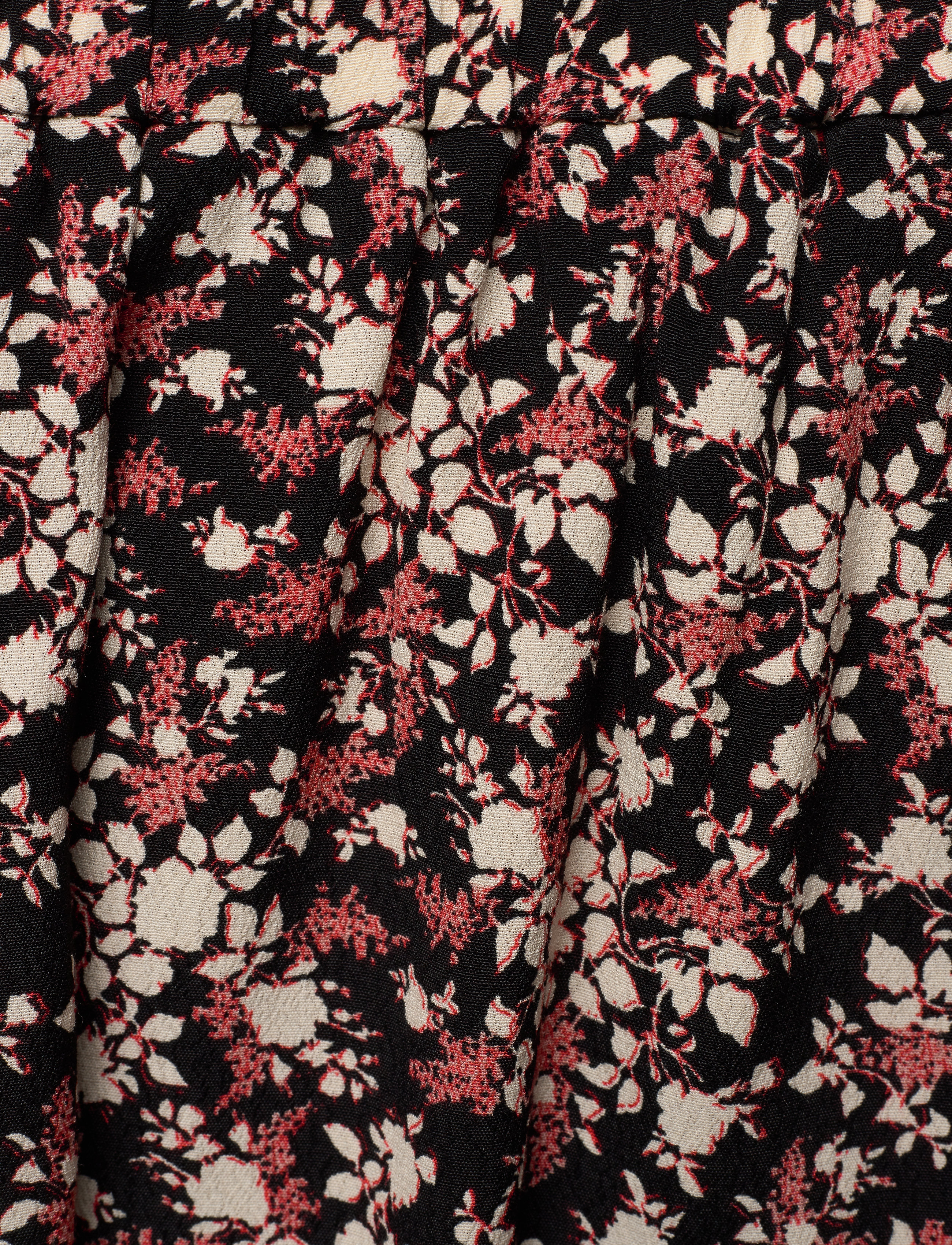 Calvin Klein - PRT MIDI SKIRT - mini floral - black / muted pi - 3