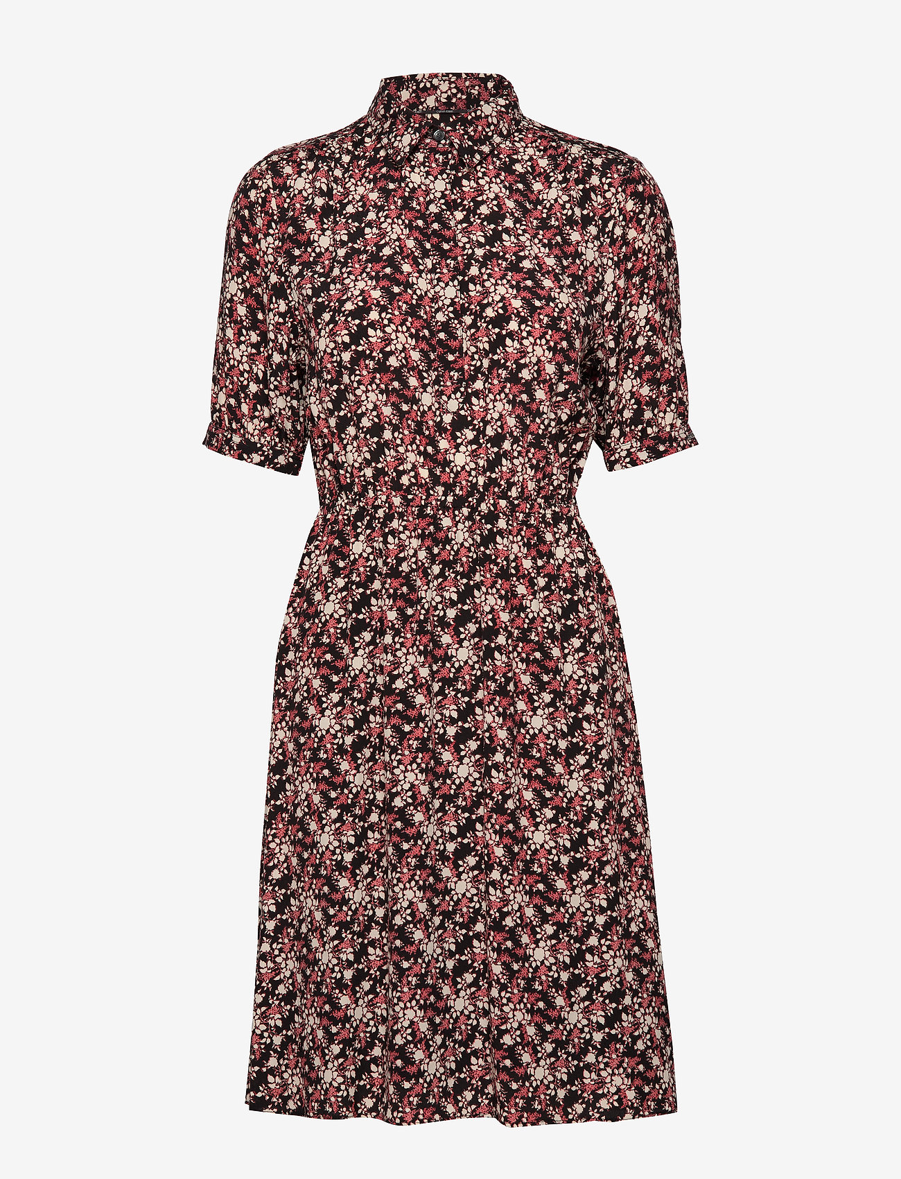 Calvin Klein - PRT SS ELASTIC WAIST - mini floral - black / muted pi - 0