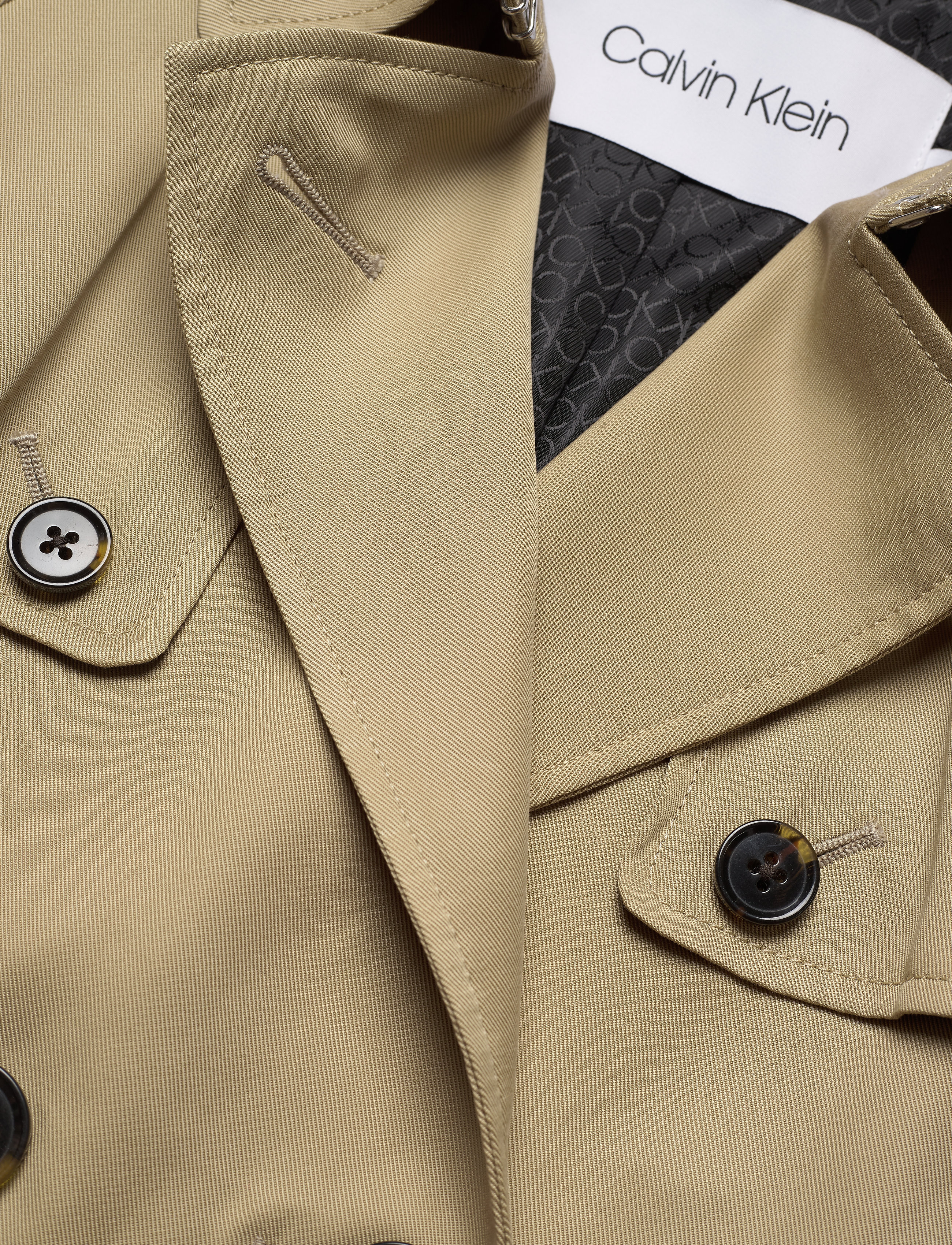 Calvin Klein - LIGHTWEIGHT TRENCH C - travertine - 4