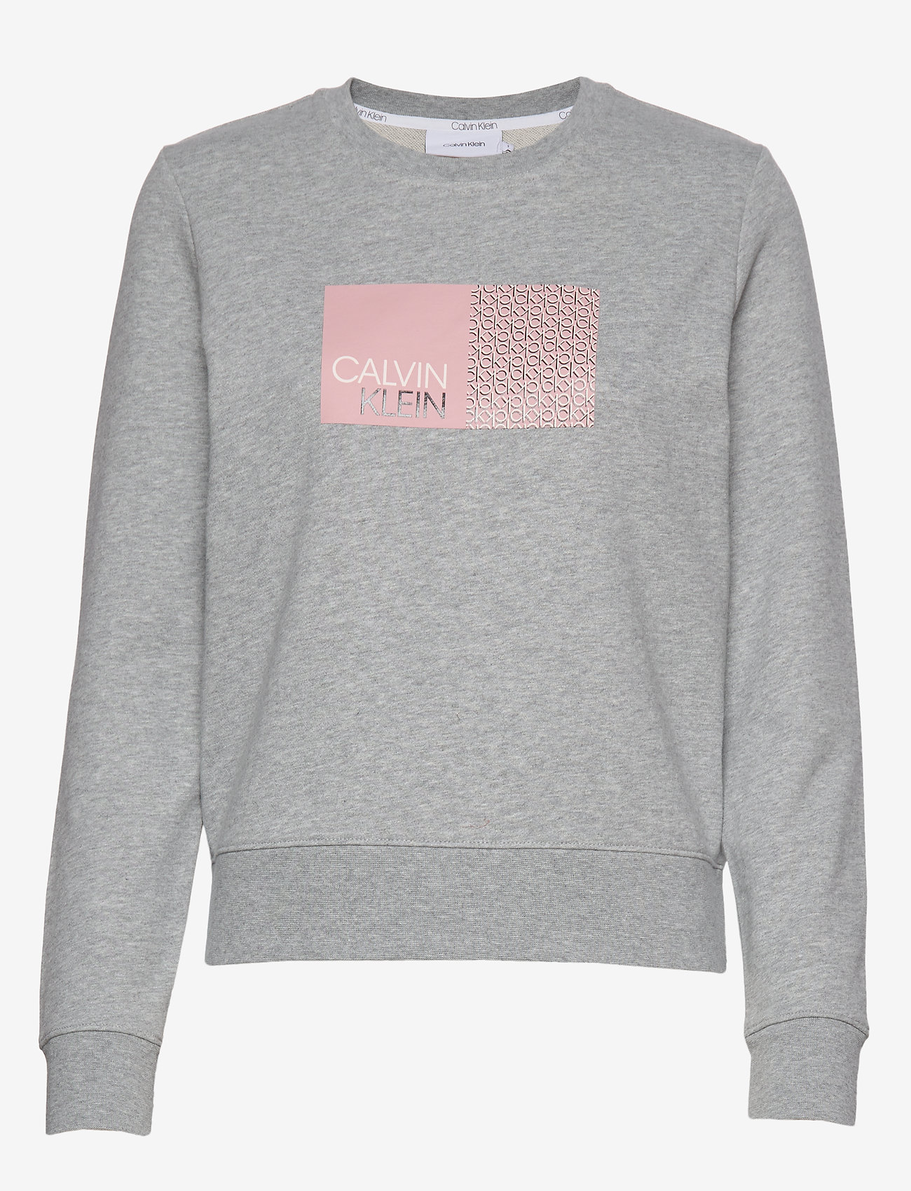 Calvin Klein - REGULAR FIT SHADOW D - light grey heather - 0