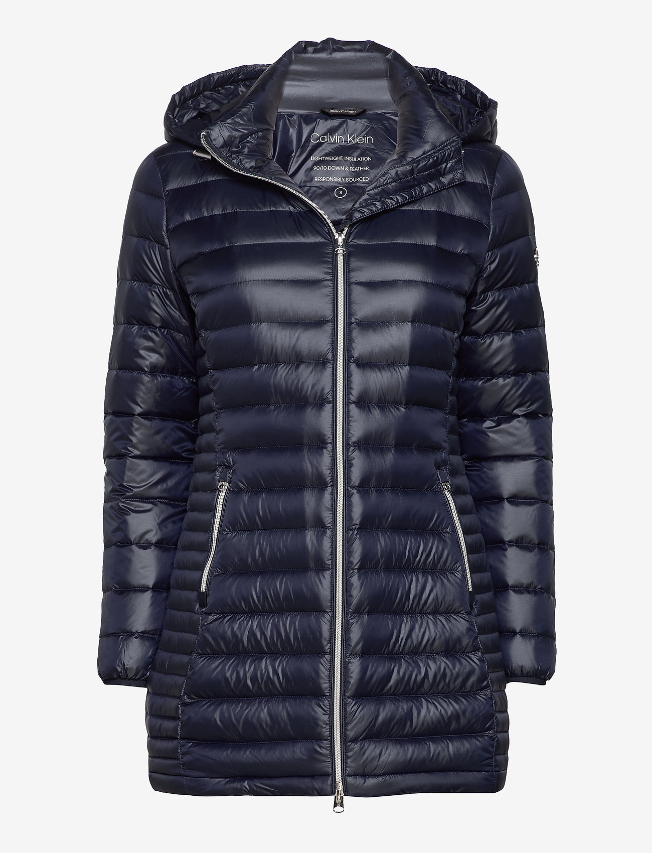 ESSENTIAL LT DOWN COAT - CALVIN NAVY
