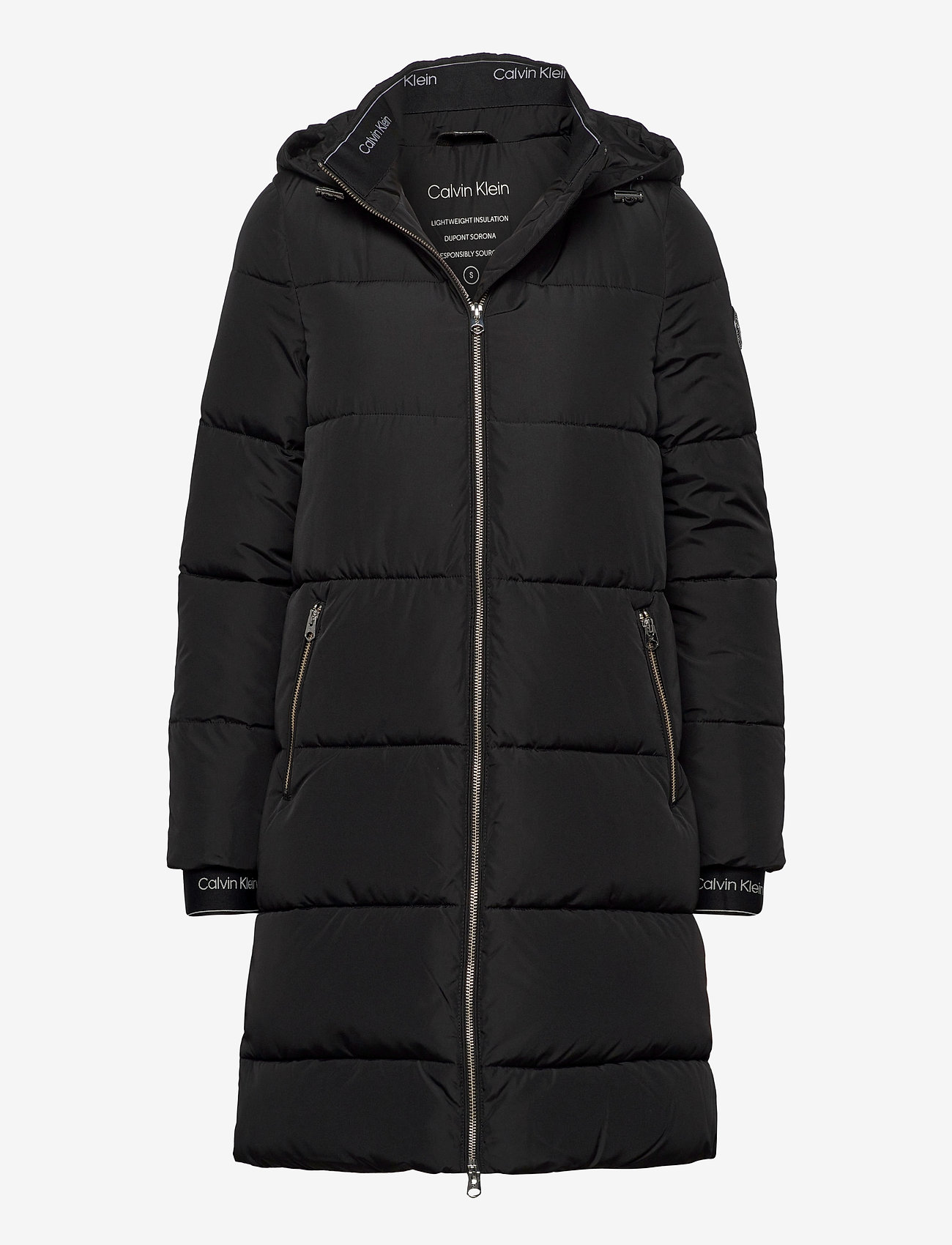 Calvin Klein - LOGO PUFFER COAT - ck black - 1
