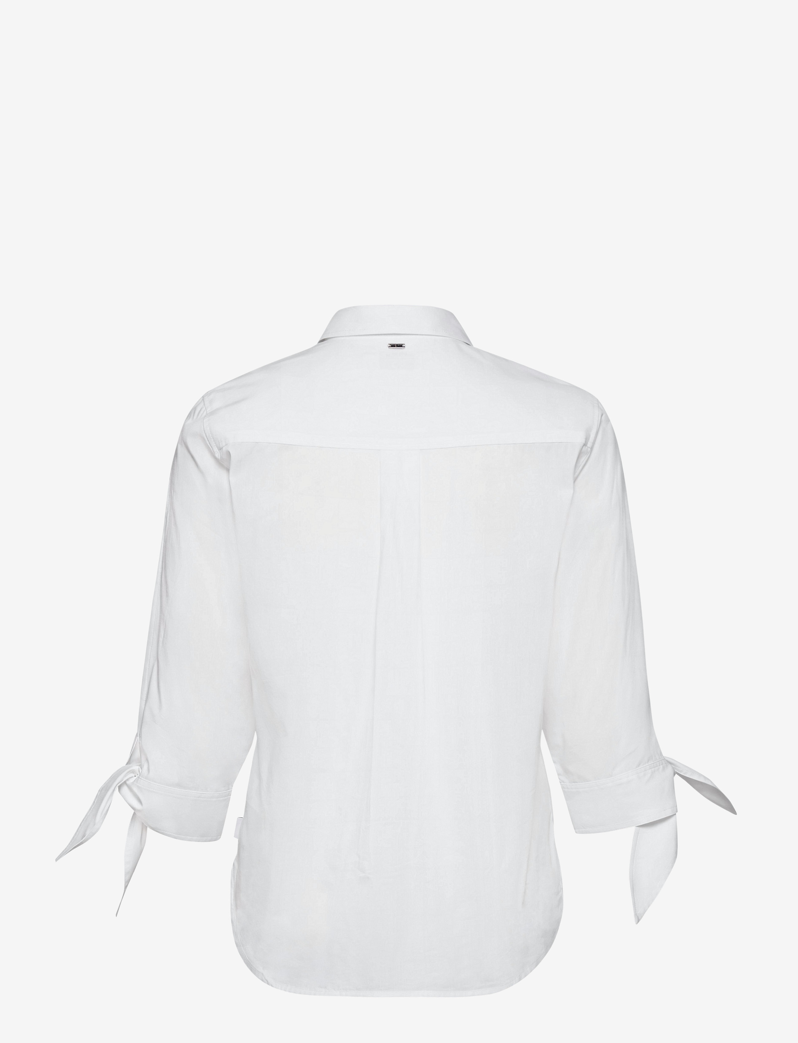 Calvin Klein - SOFT POPLIN 3/4 TIE CUFF SHIRT - bright white - 1
