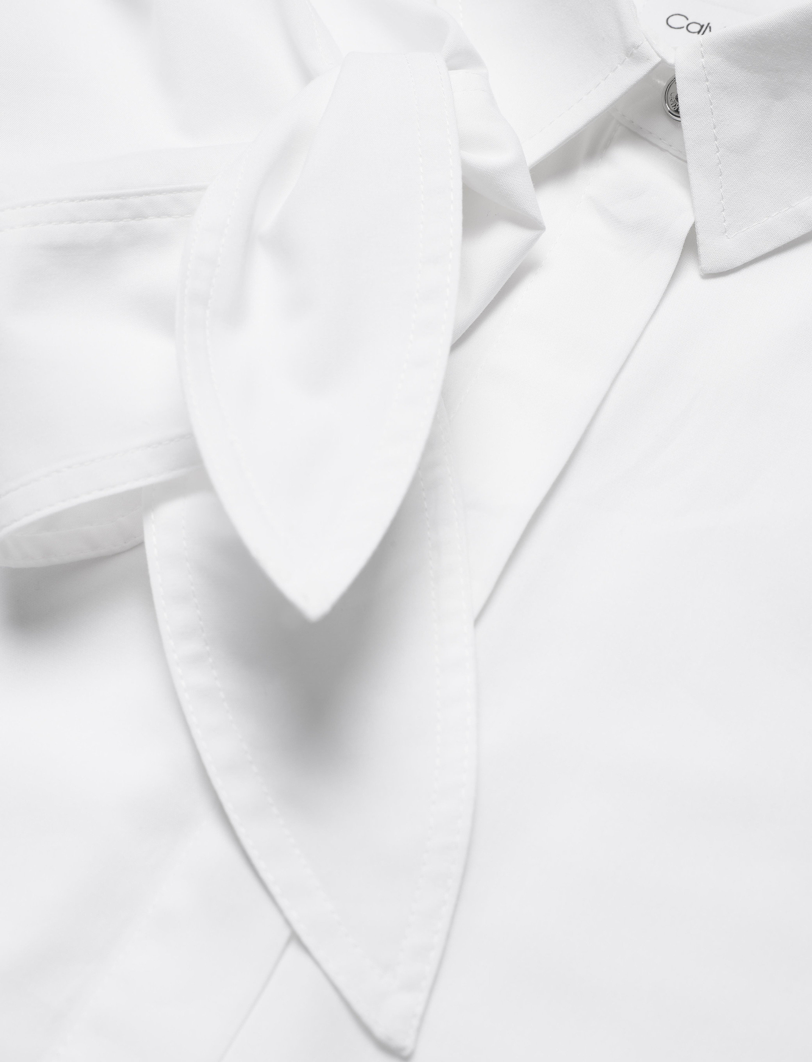Calvin Klein - SOFT POPLIN 3/4 TIE CUFF SHIRT - bright white - 2