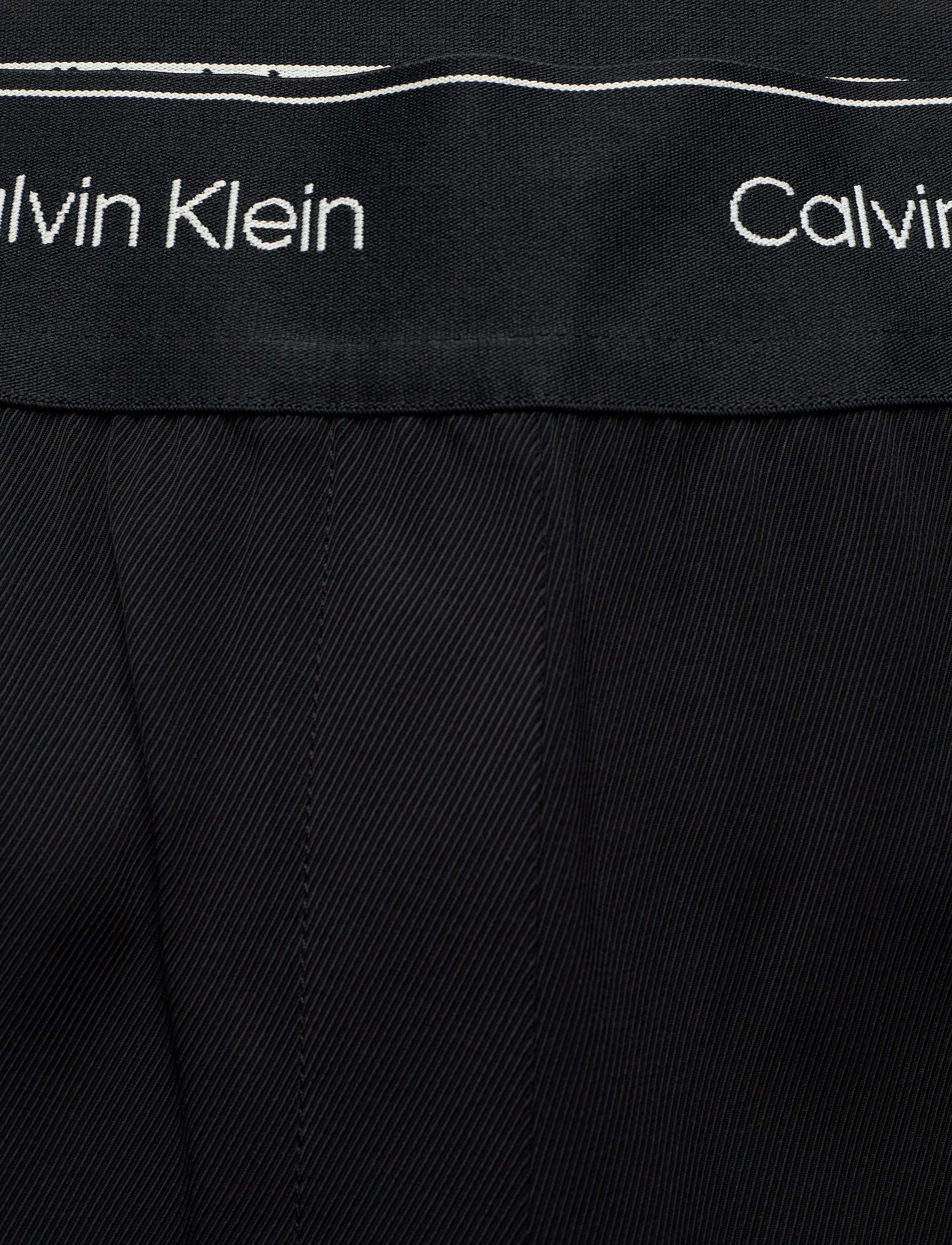 Calvin Klein - ELASTICATED WIDE LEG PANT - ck black - 2