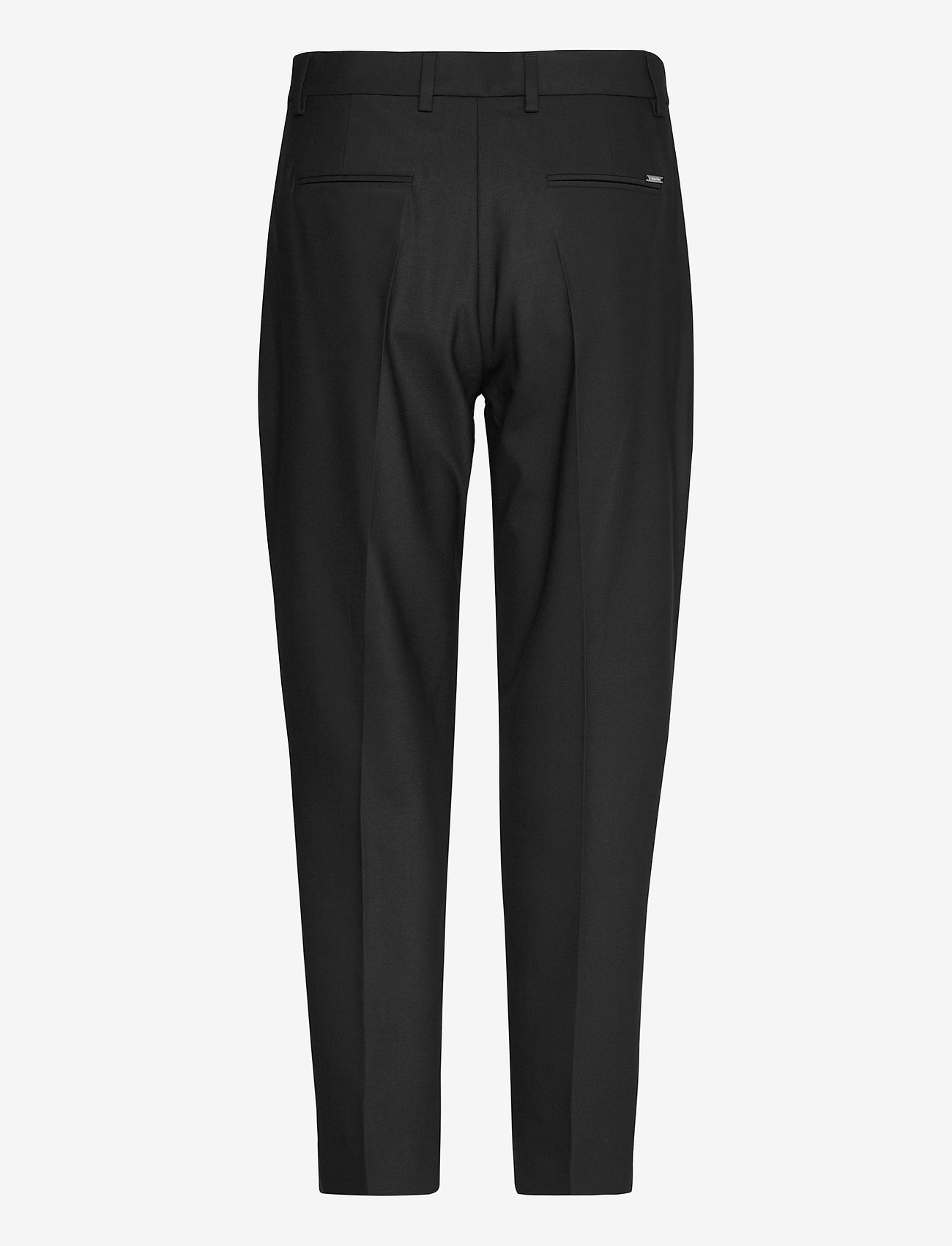 Calvin Klein - ZIP UP CIGARETTE PANT - ck black - 1