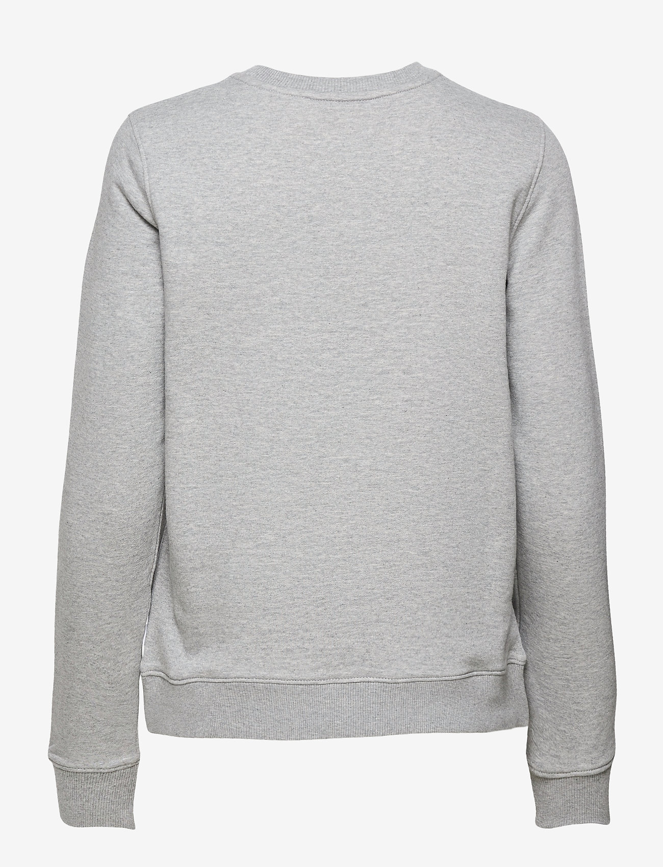 Calvin Klein - CORE LOGO LS SWEATSHIRT - light grey heather - 1