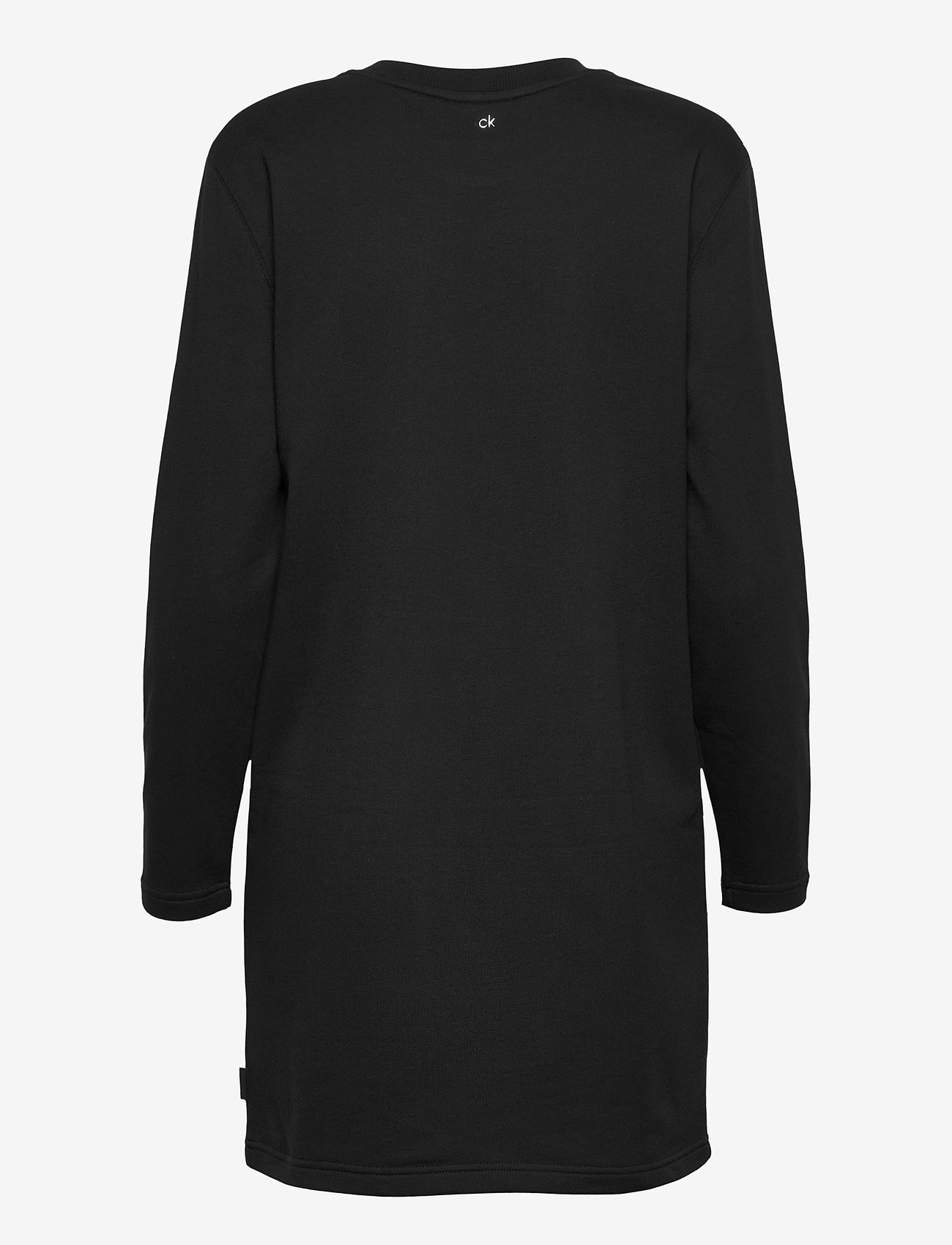 Calvin Klein - LS 3D METALLIC LOGO DRESS - ck black - 1