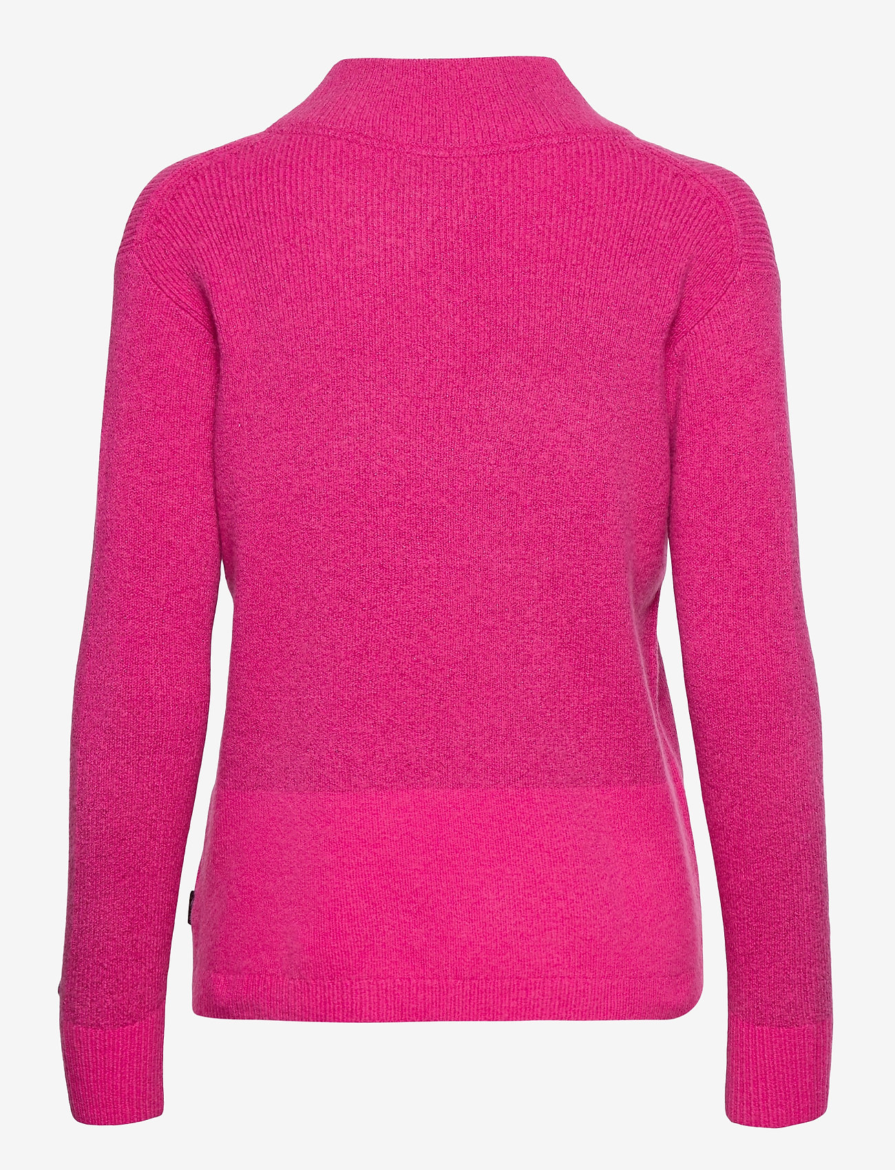 Calvin Klein - LS LUREX MOCK NECK SWEATER - fuchsia purple - 1