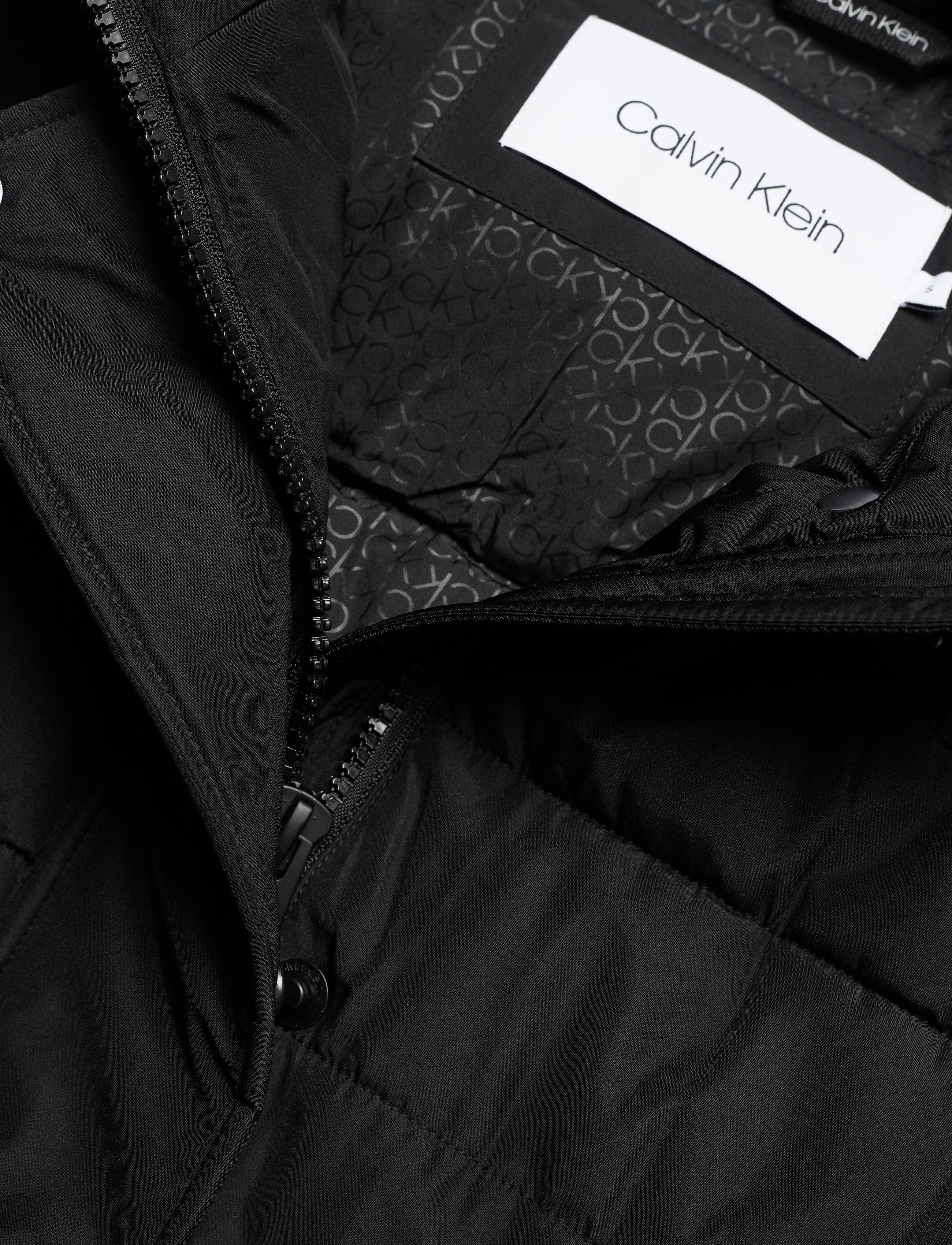 Calvin Klein - SCUBA BELTED COAT - ck black - 4