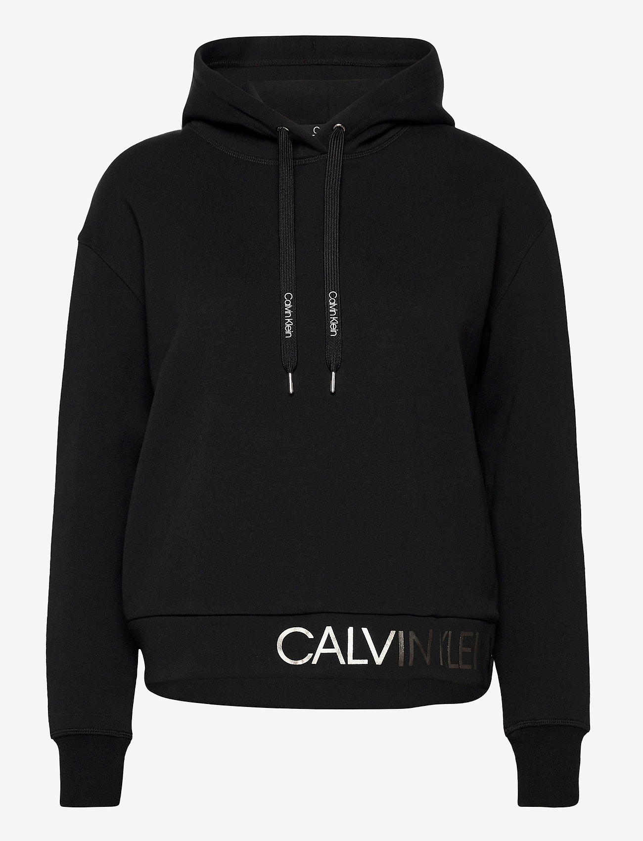 Calvin Klein - LS CALVIN LOGO HOODY - ck black - 0