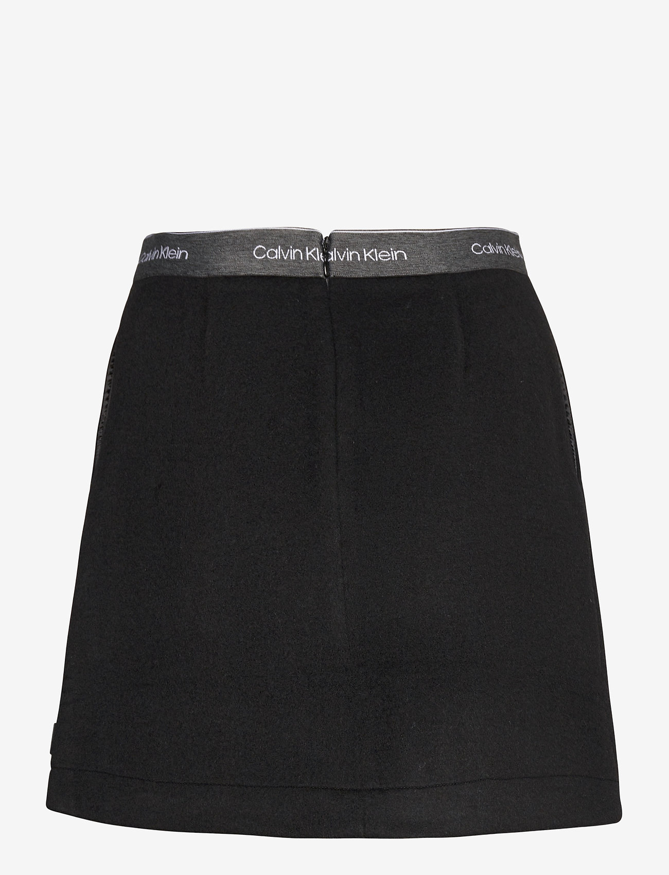 Calvin Klein - DOUBLE FACE SKIRT - ck black - 1