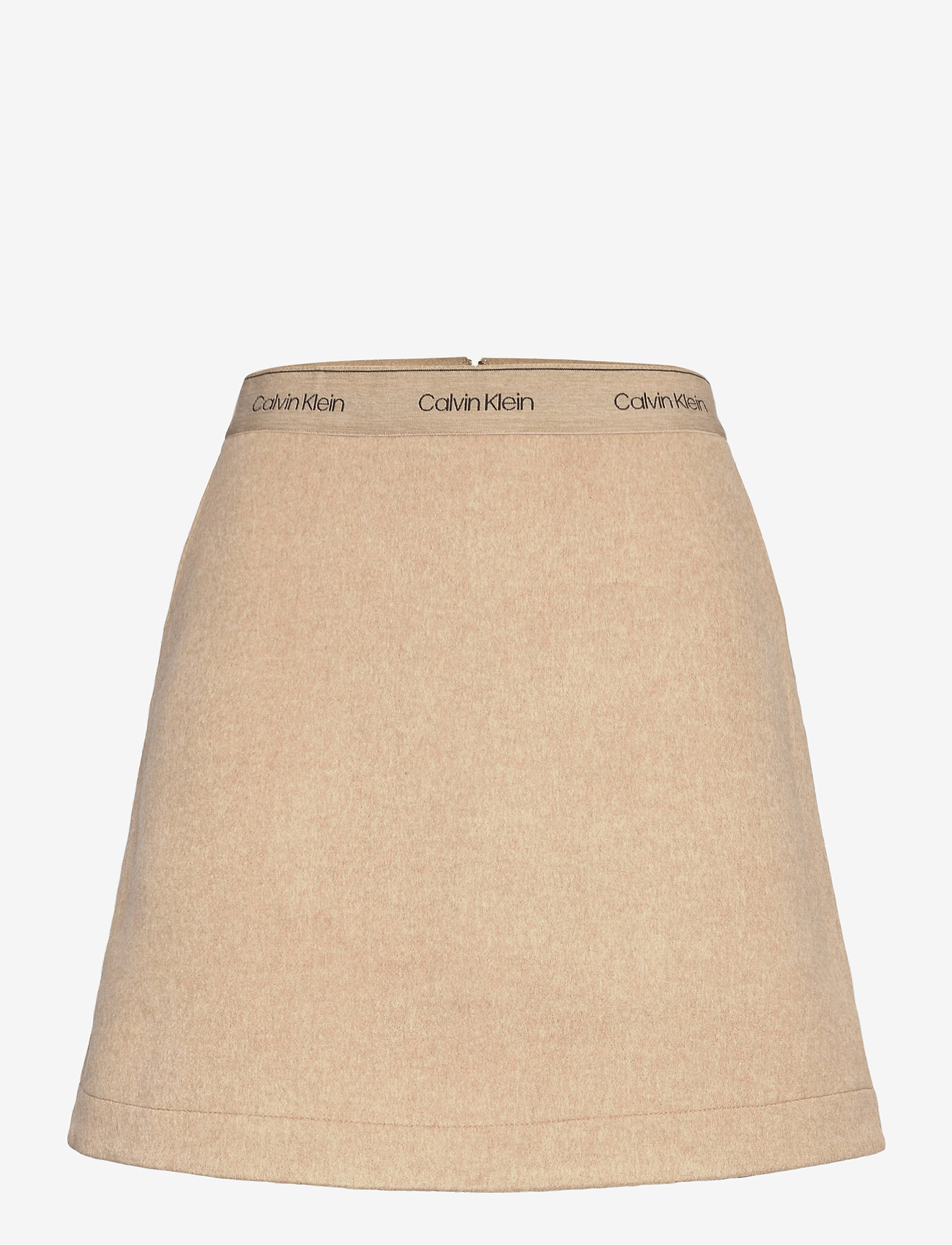 Calvin Klein - DOUBLE FACE SKIRT - hazel melange - 0