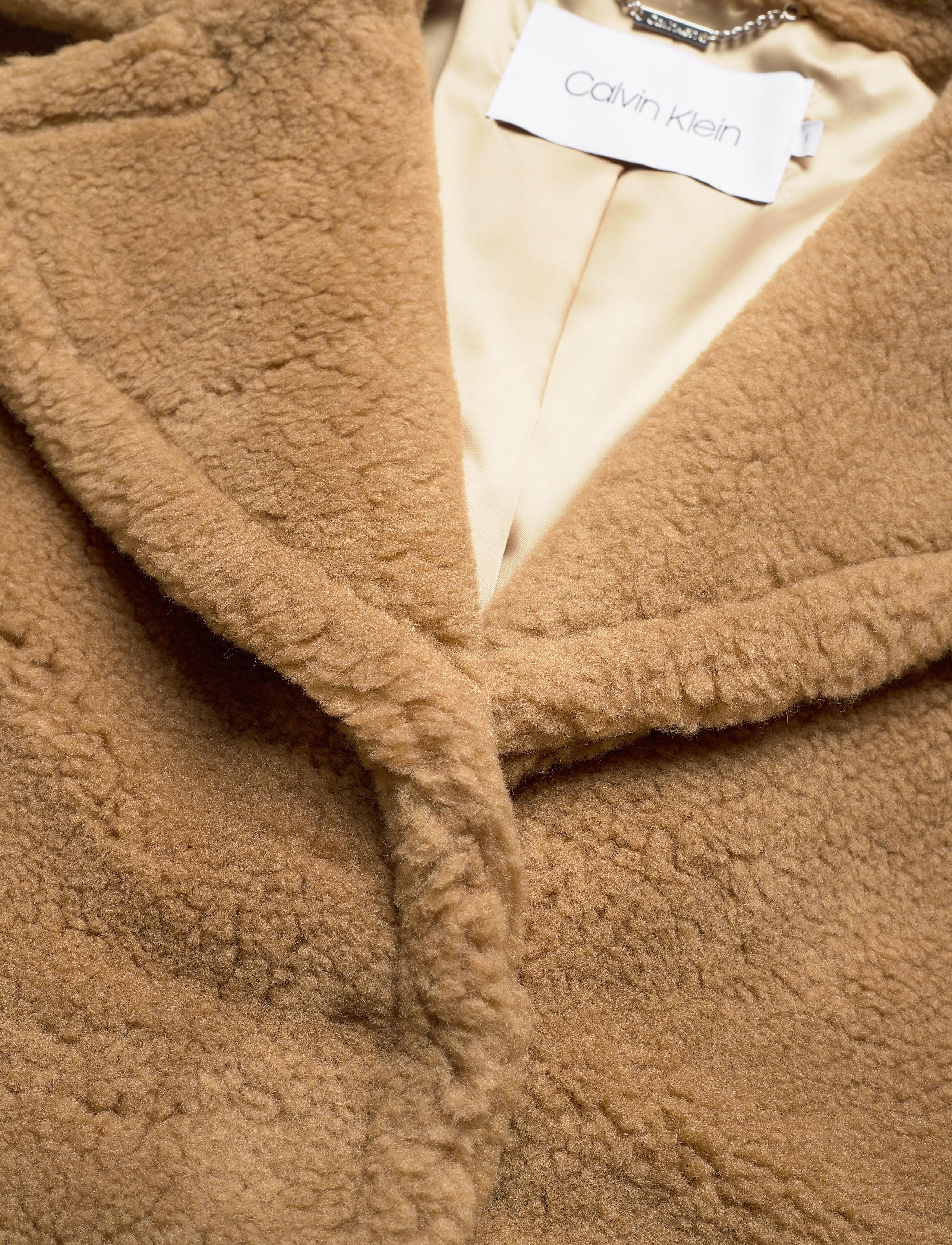 Calvin Klein - TEDDY COAT - countryside khaki - 2