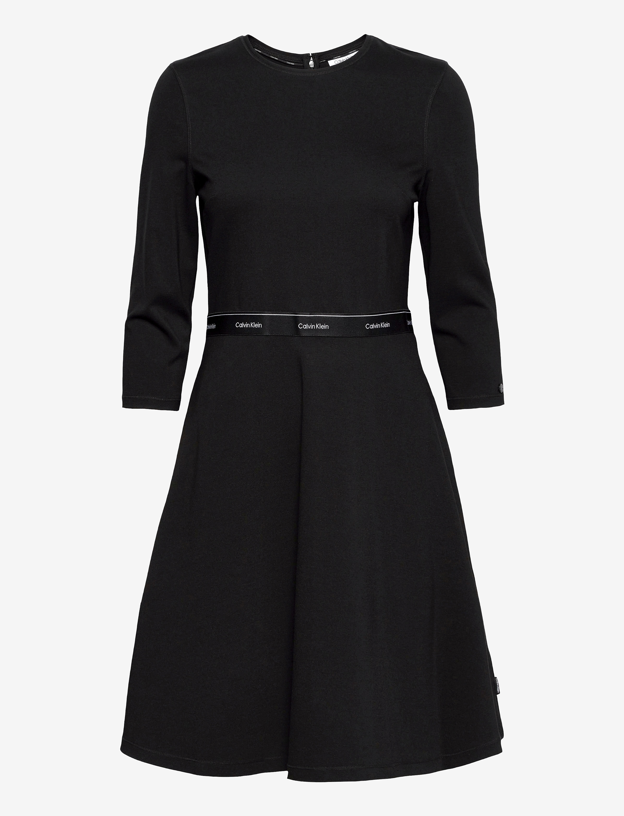 Calvin Klein - MILANO C-NK DRESS - ck black - 0