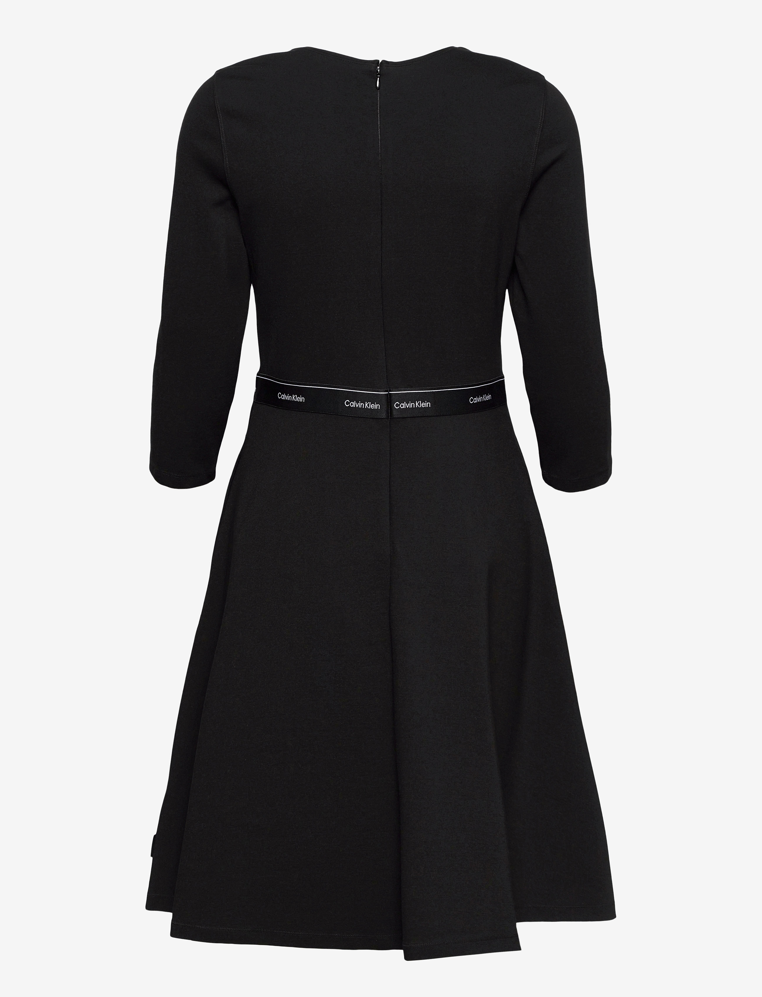 Calvin Klein - MILANO C-NK DRESS - ck black - 1