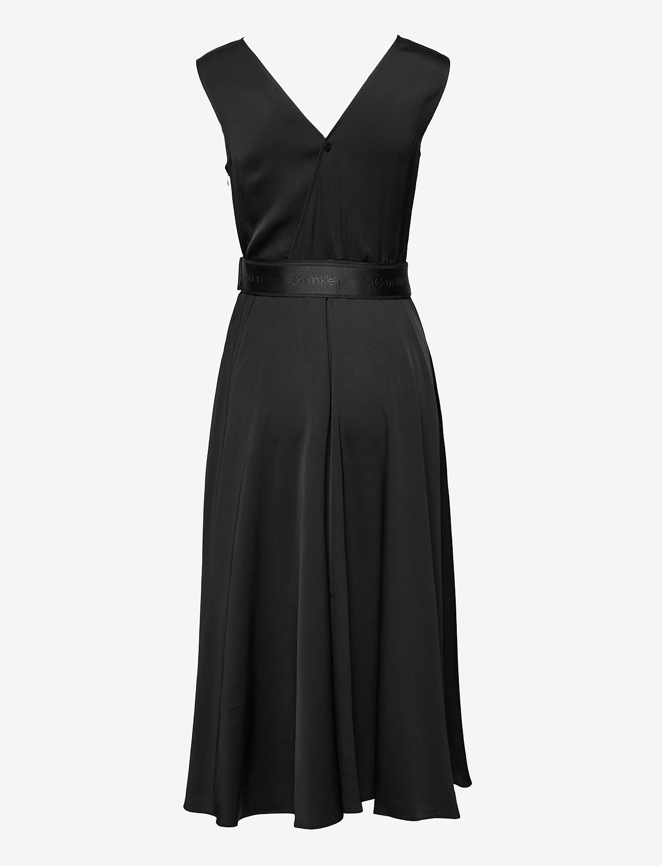 Calvin Klein - SLEEVELESS WRAP DRESS - ck black - 1