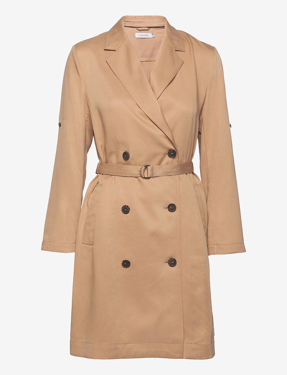 Calvin Klein Tencel Trench Dress 74.43 . Buy Trench coats from Calvin Klein online at Boozt . Fast delivery and easy returns