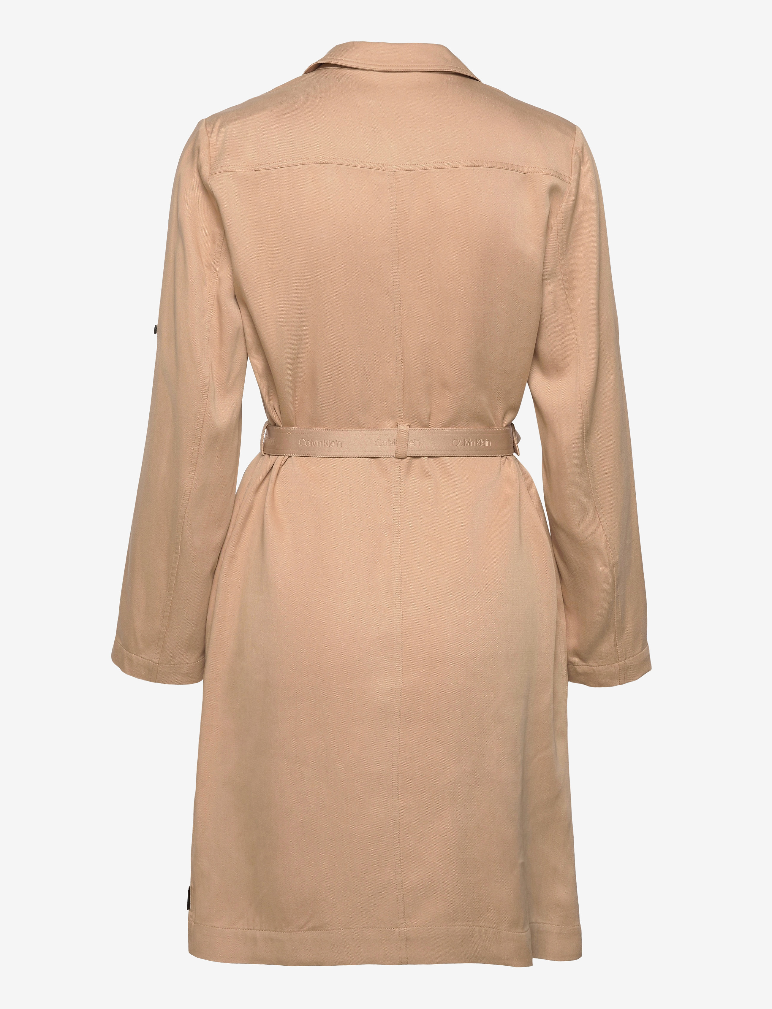 Calvin Klein - TENCEL TRENCH DRESS - travertine - 1