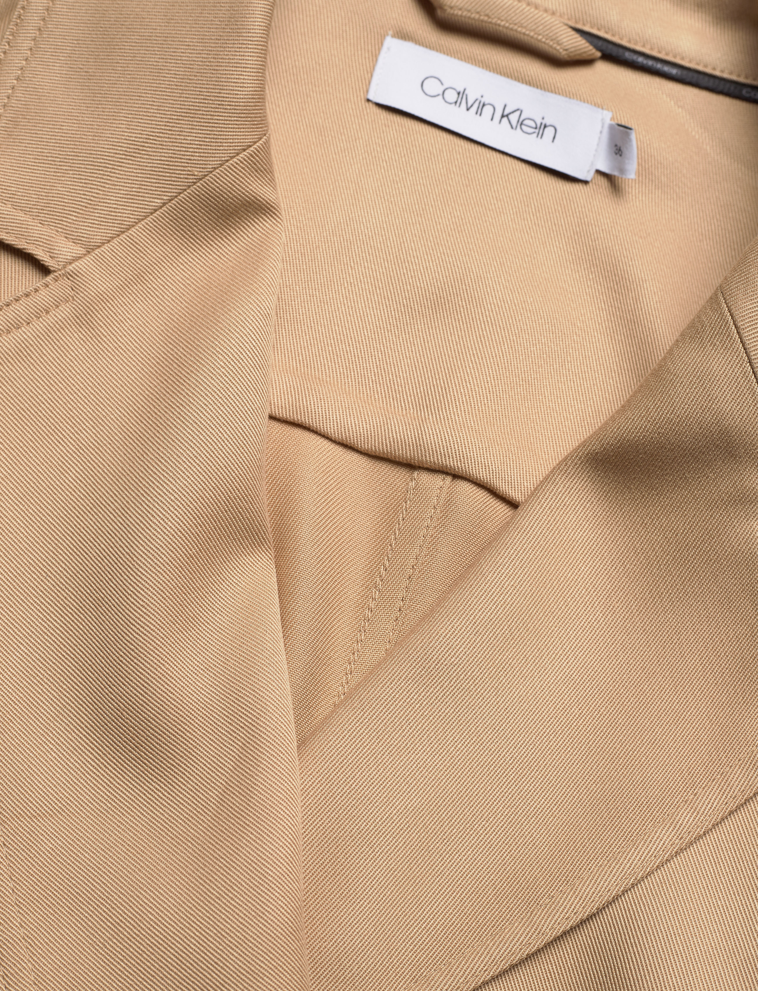 Calvin Klein - TENCEL TRENCH DRESS - travertine - 2
