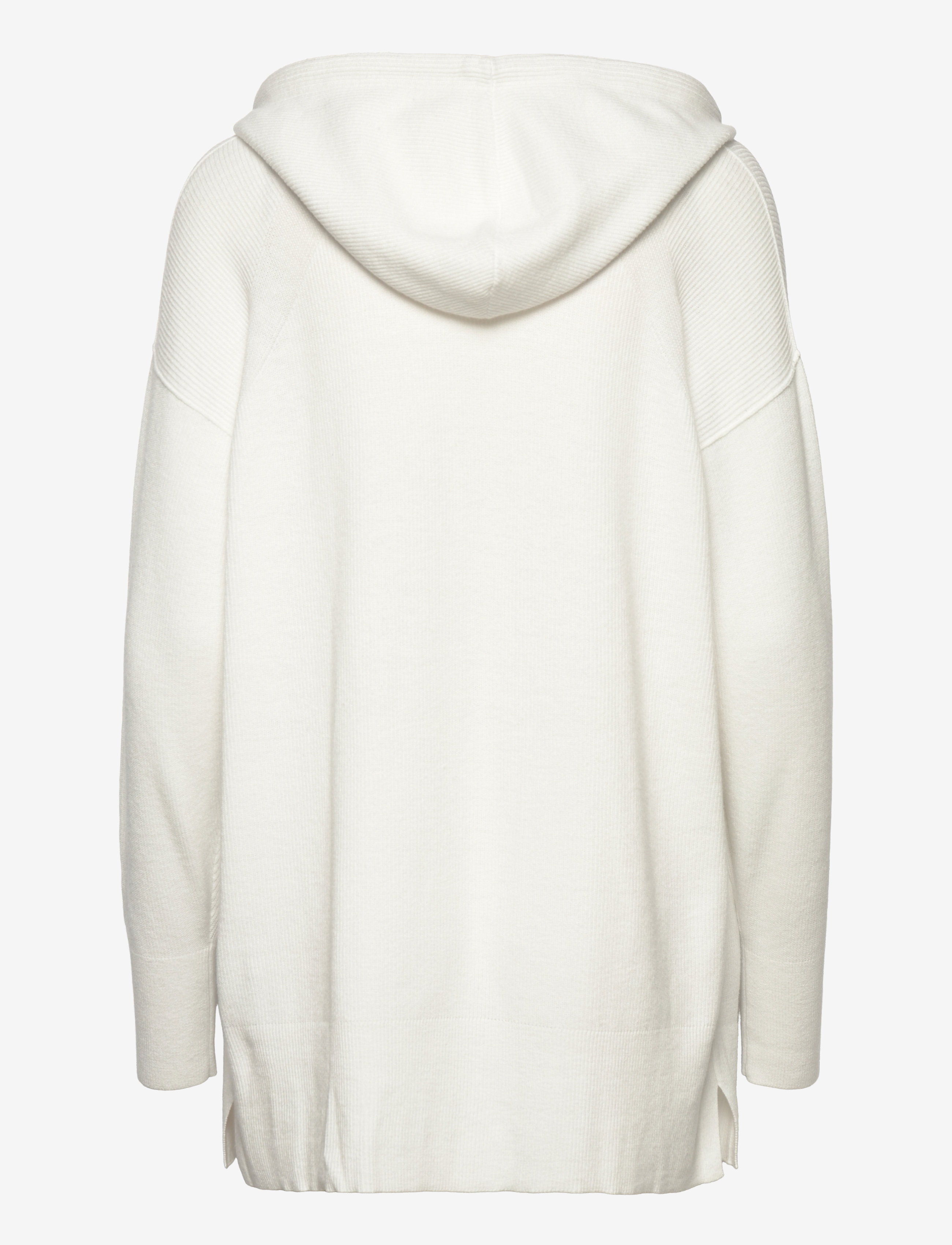Calvin Klein - ESSENTIAL RIB HOODED CARDIGAN - ecru - 1