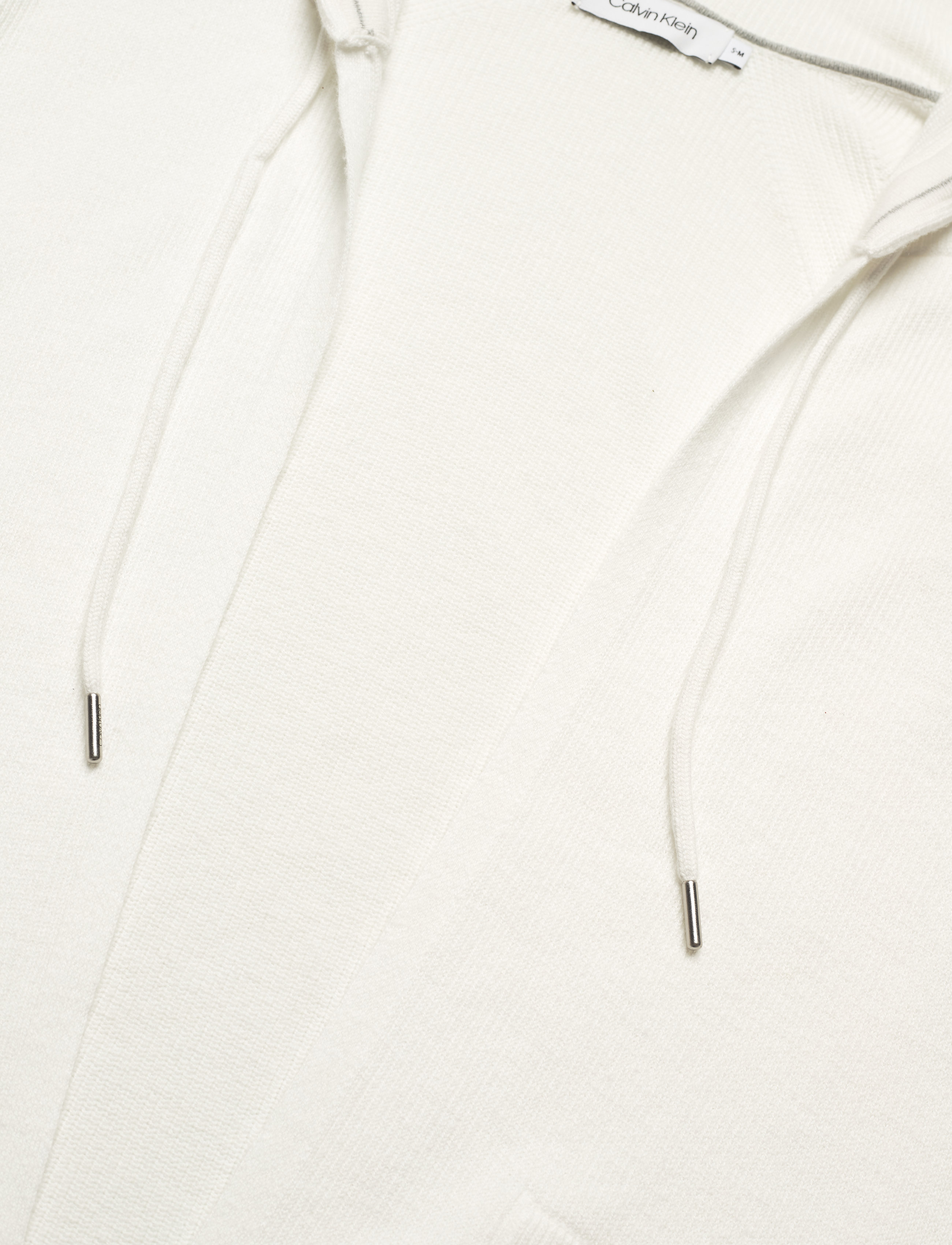 Calvin Klein - ESSENTIAL RIB HOODED CARDIGAN - ecru - 2